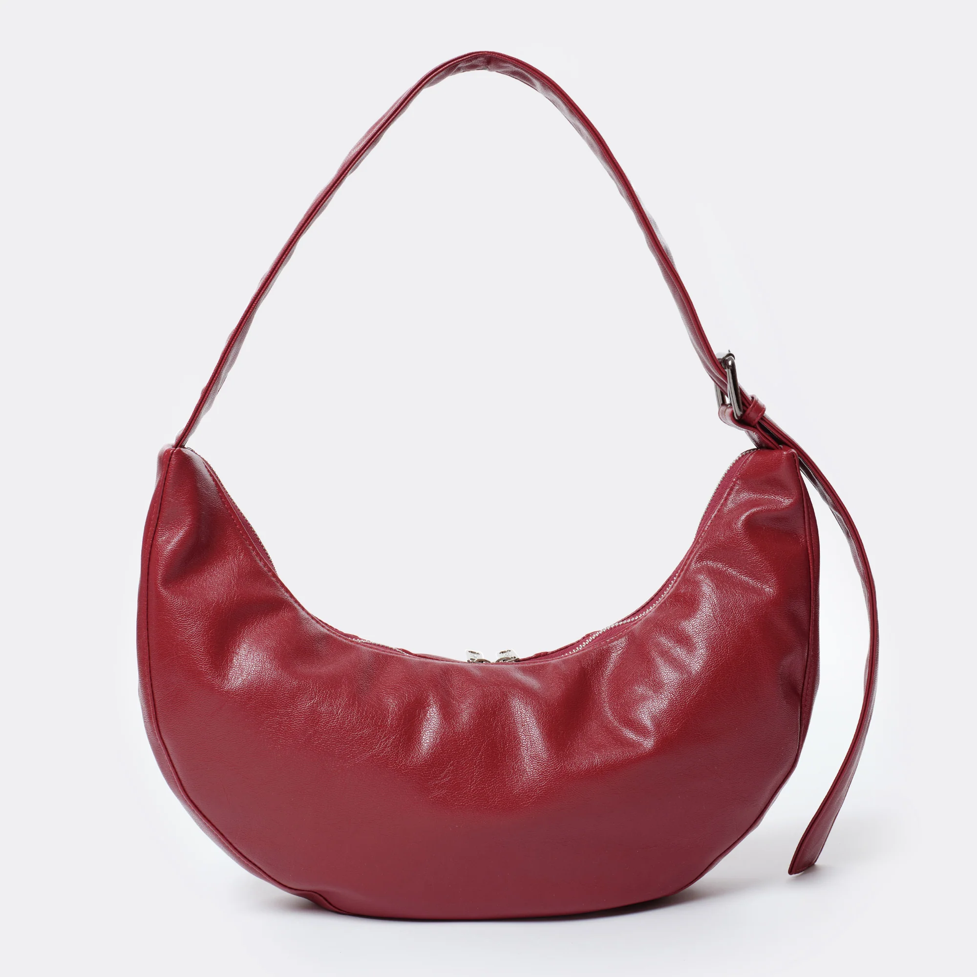 apple sling bag M goat red - Image 3