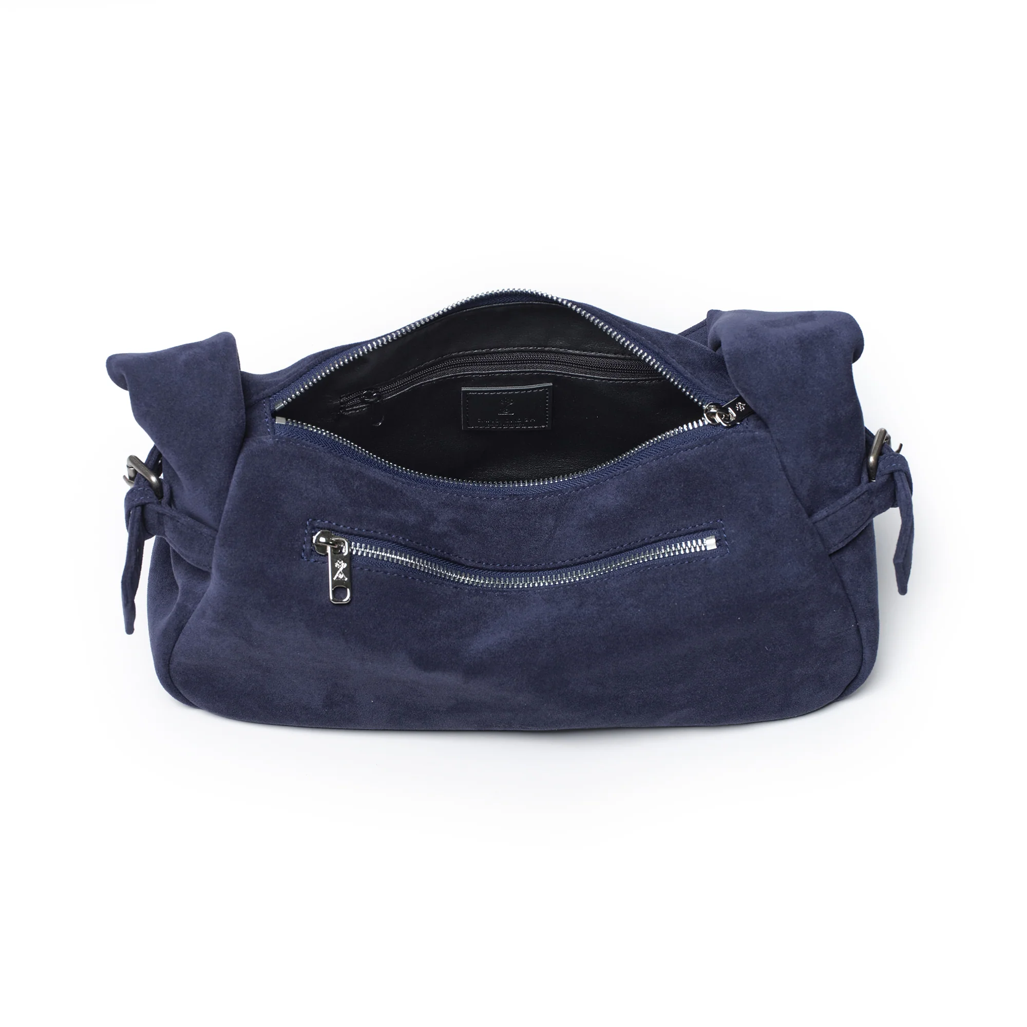 atta bag M suede navy - Image 4