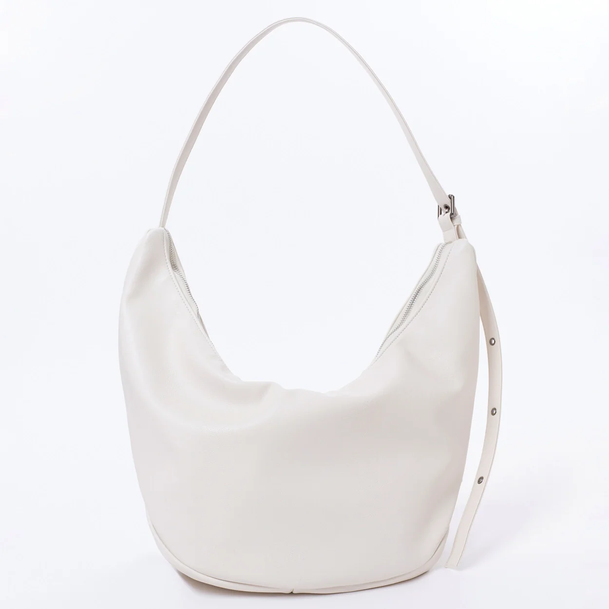 belt apple sling bag L nappa ivory - Image 3
