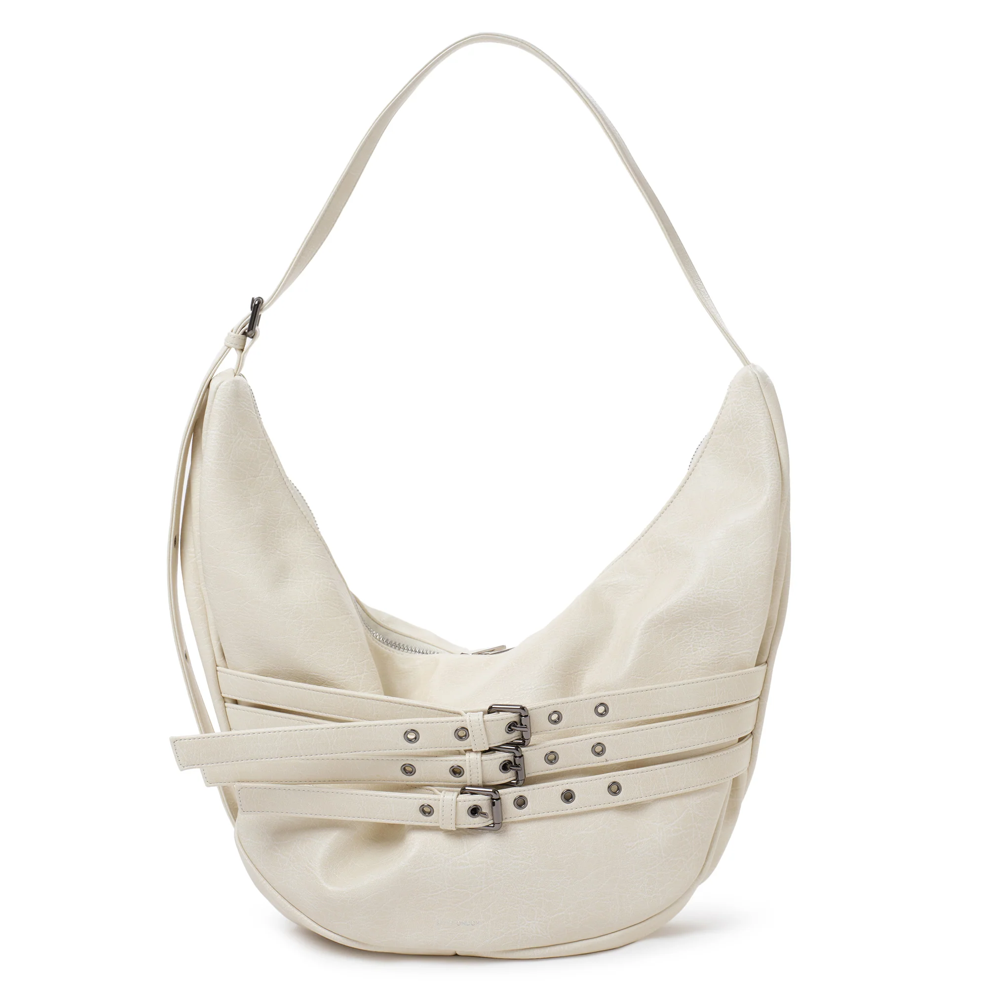belt apple sling bag L savage cream