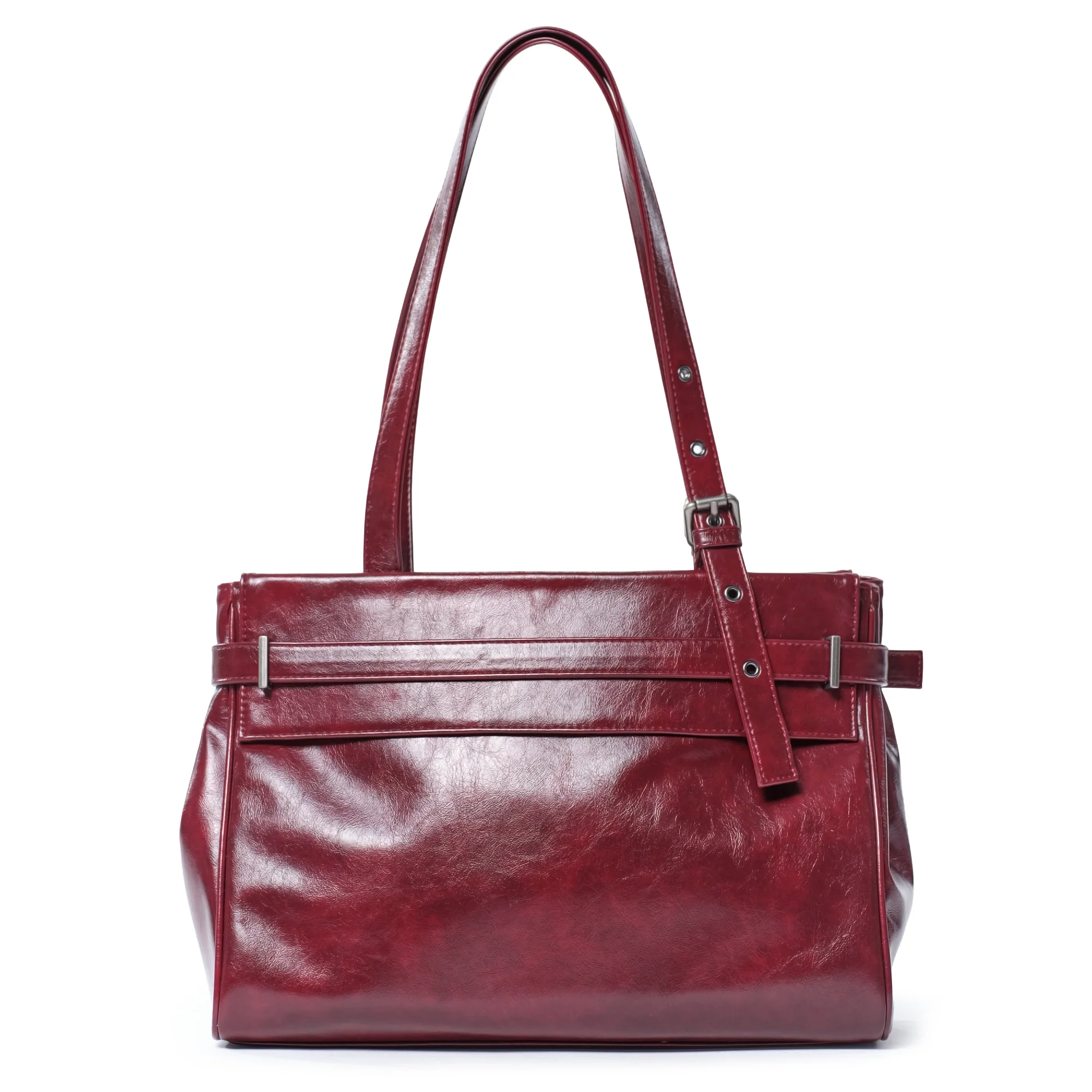 (restock soon) belt flap bag M vampire blood - Image 5