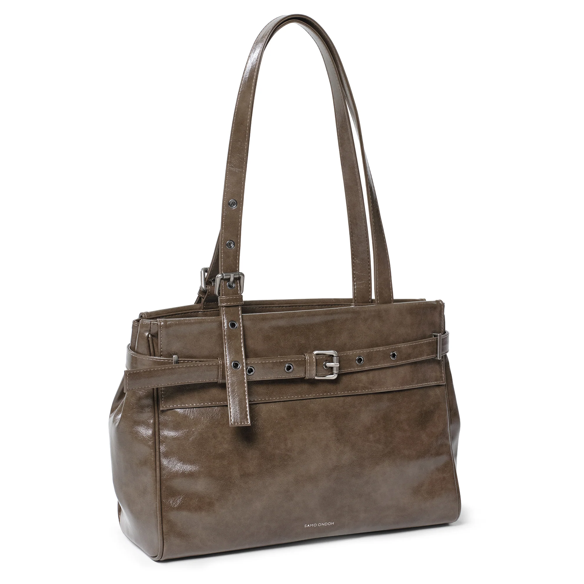 (restock soon) belt flap bag M vampire coffeemilk - Image 3