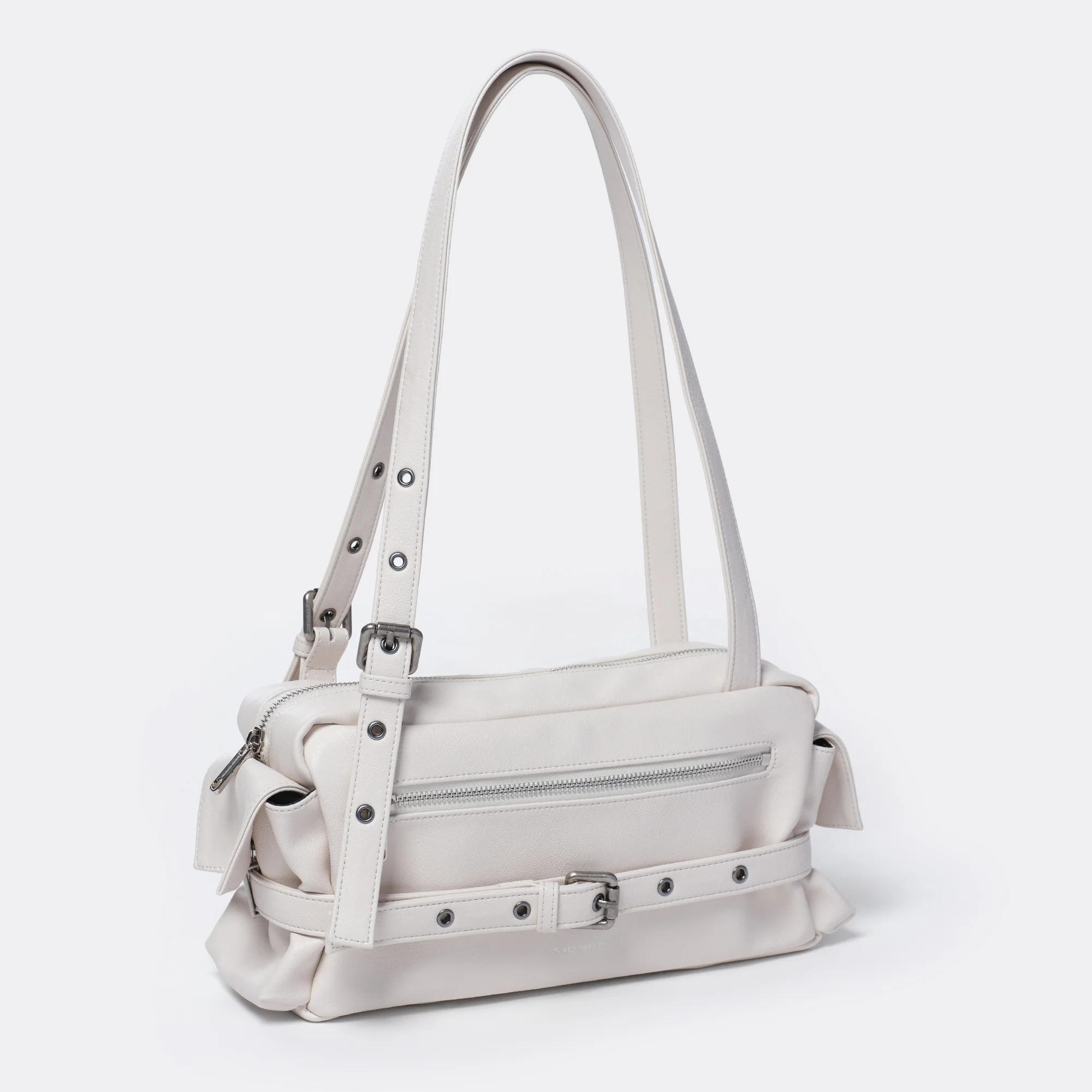 belt utility bag M nappa ivory - Image 2