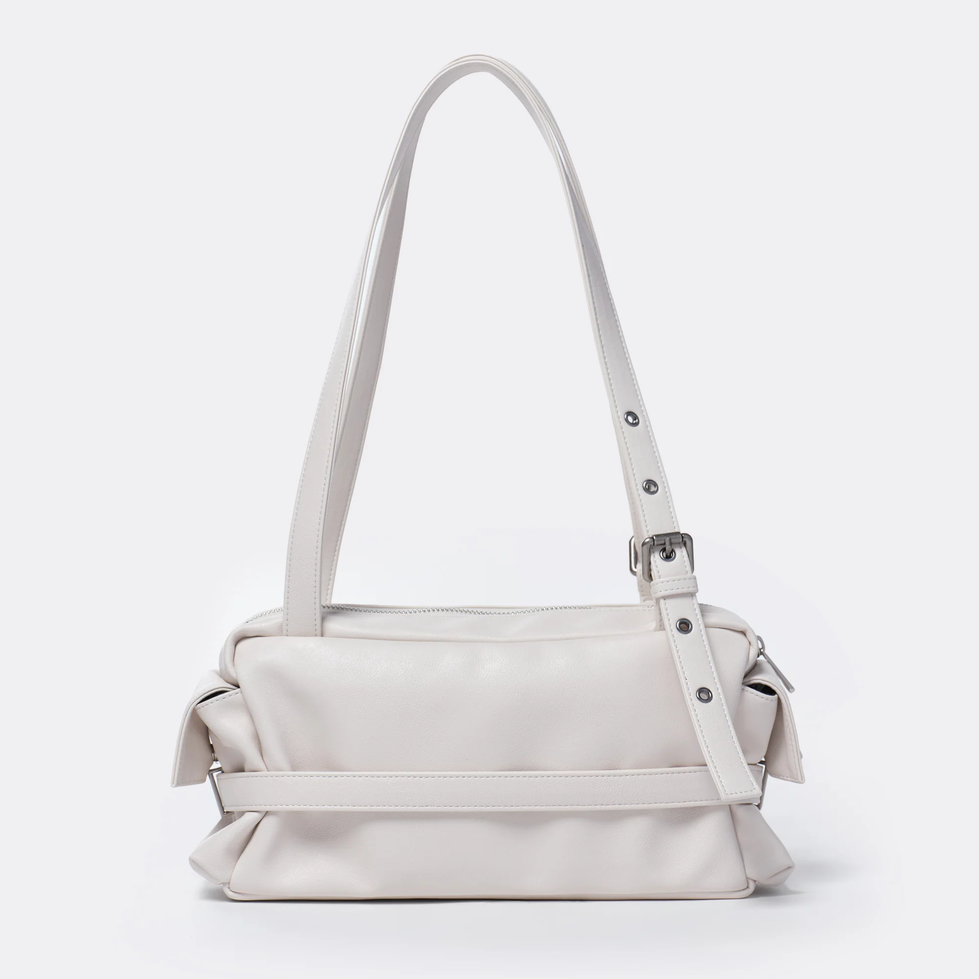 belt utility bag M nappa ivory - Image 4
