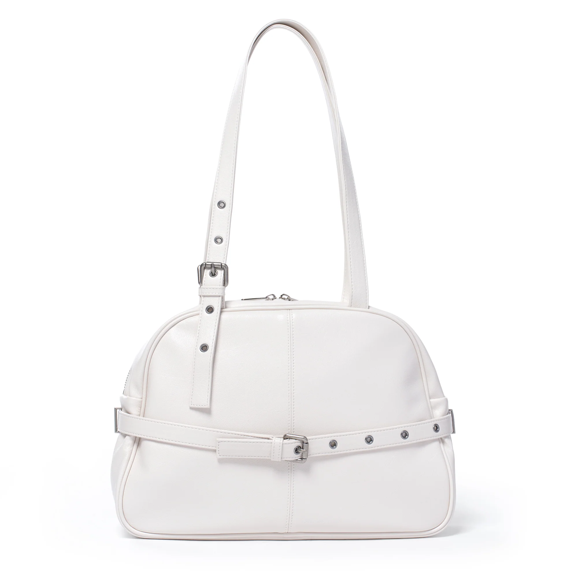 dome belt bag M goat cream