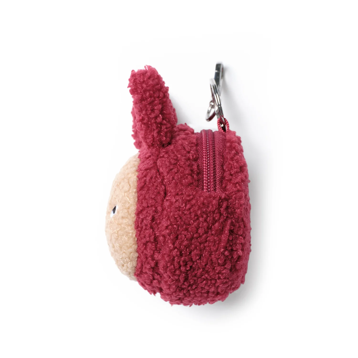 gamzayom airpods case eco shearling red - Image 2