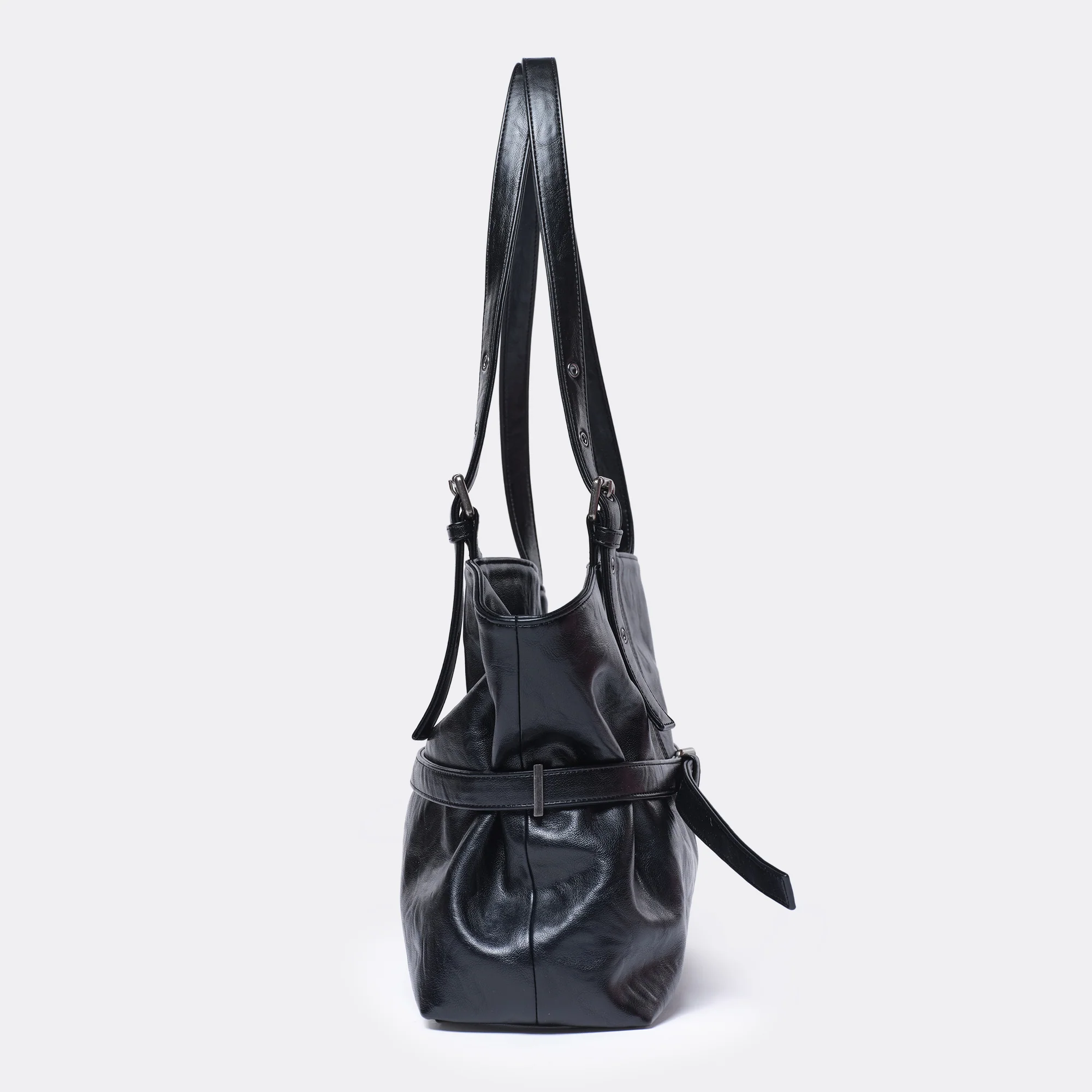 le belt bag L baked black - Image 3