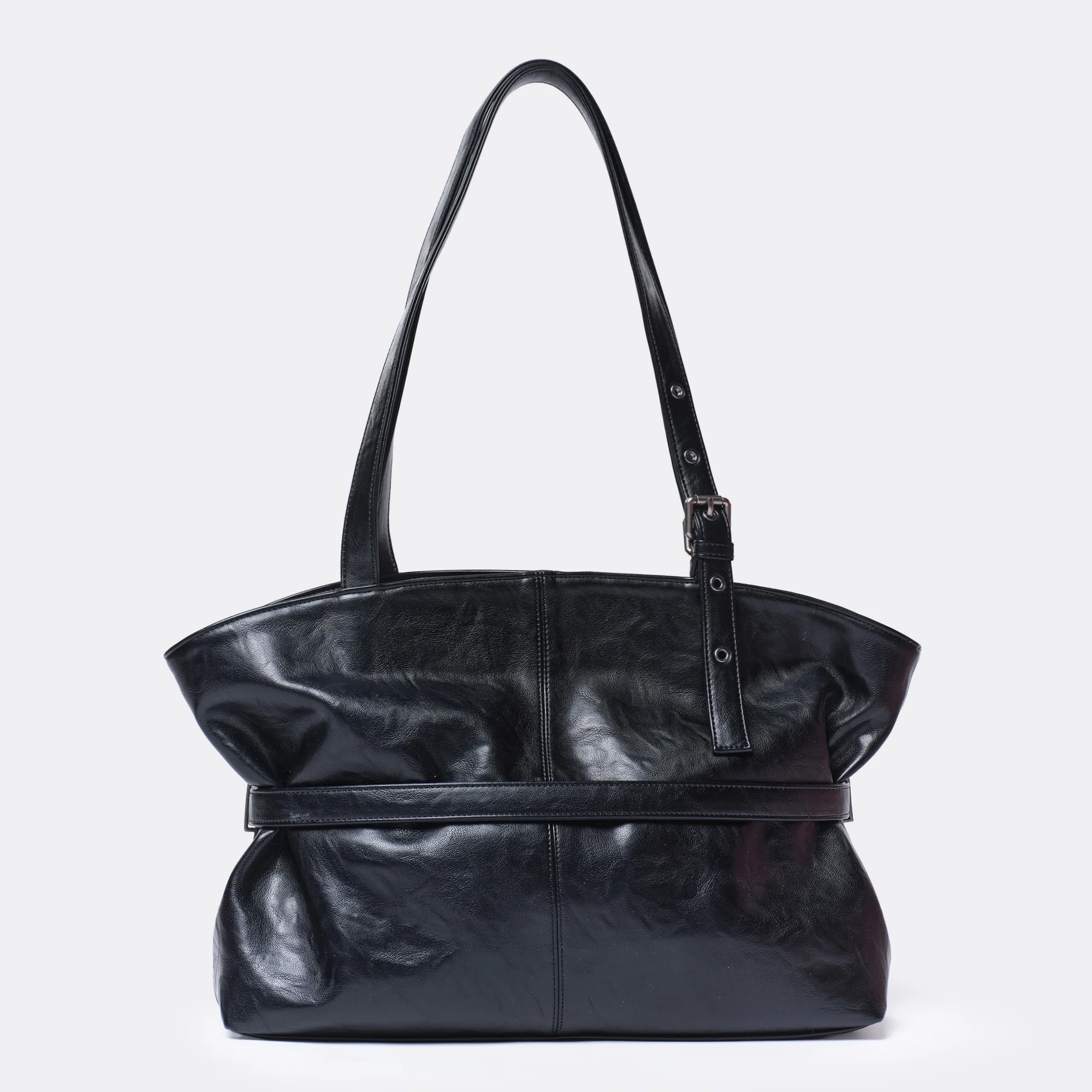 le belt bag L baked black - Image 4