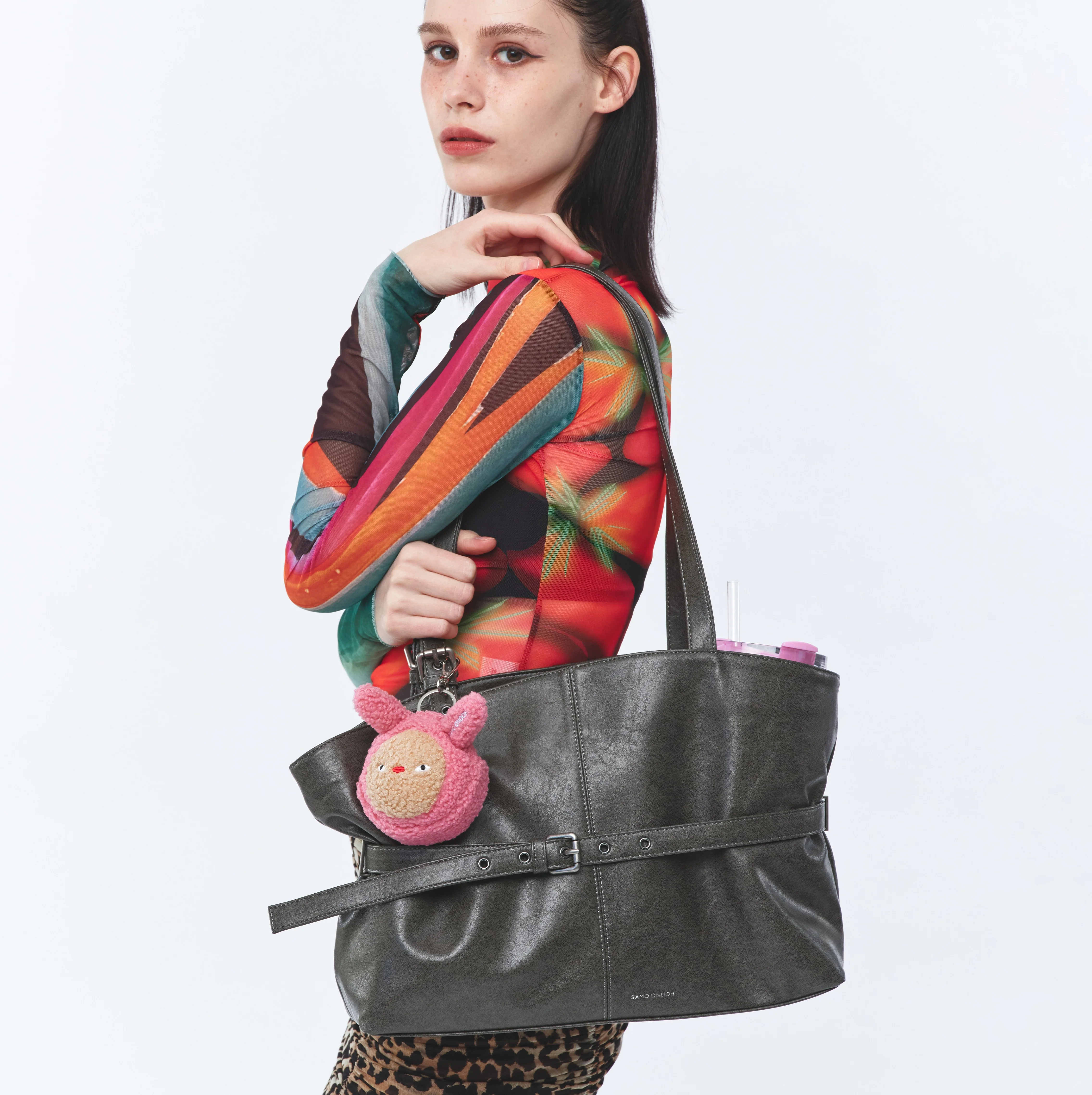le belt bag L veg gray - Image 6
