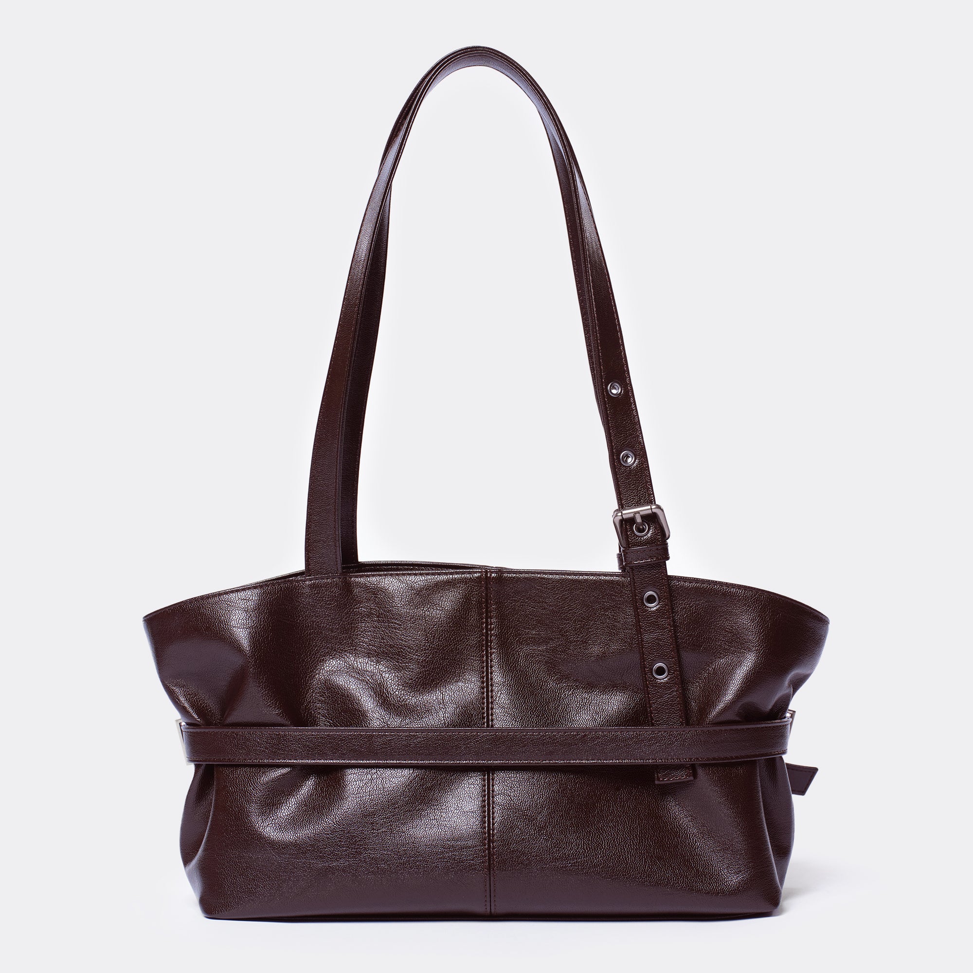 le belt bag M goat chocolate - Image 3