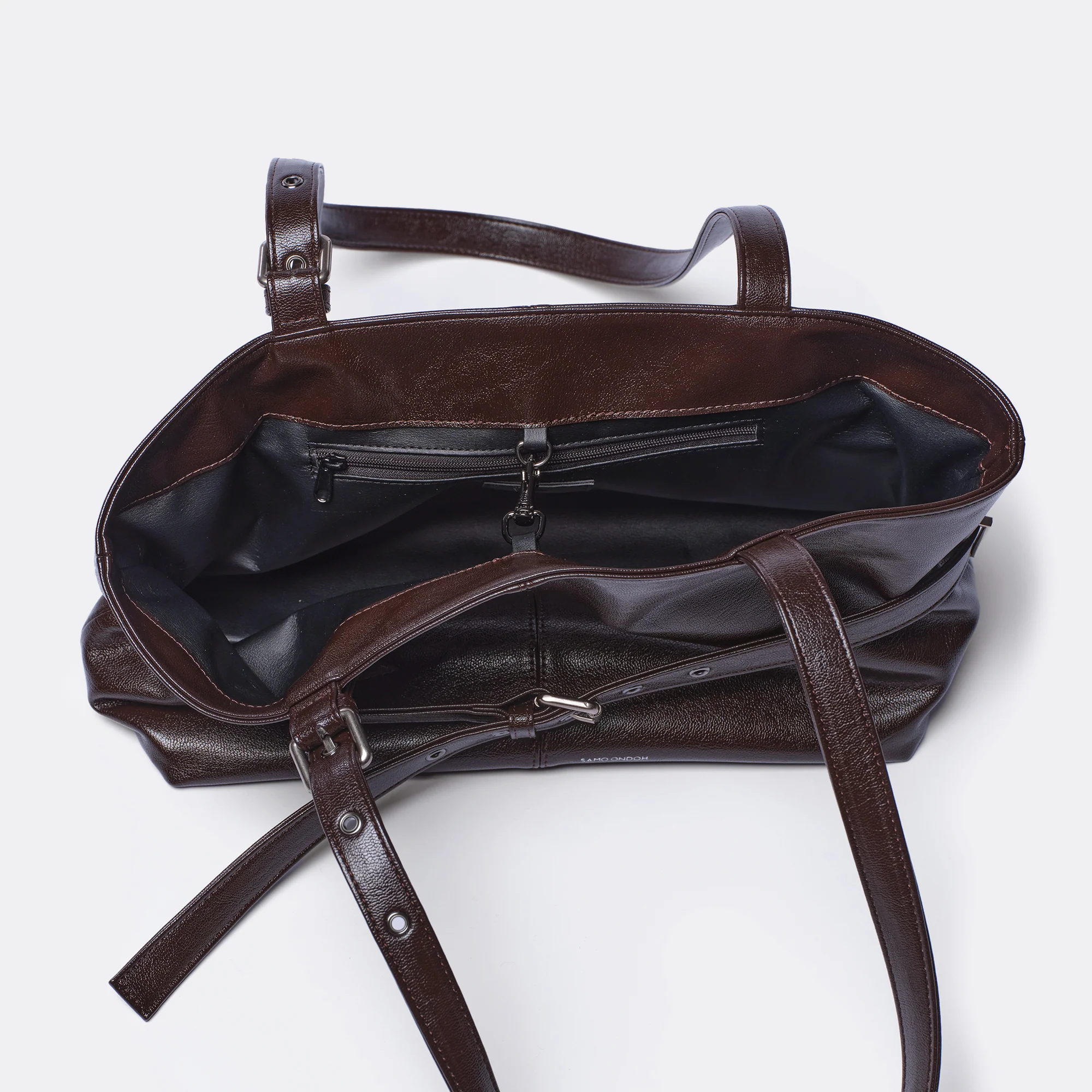 le belt bag M goat chocolate - Image 4