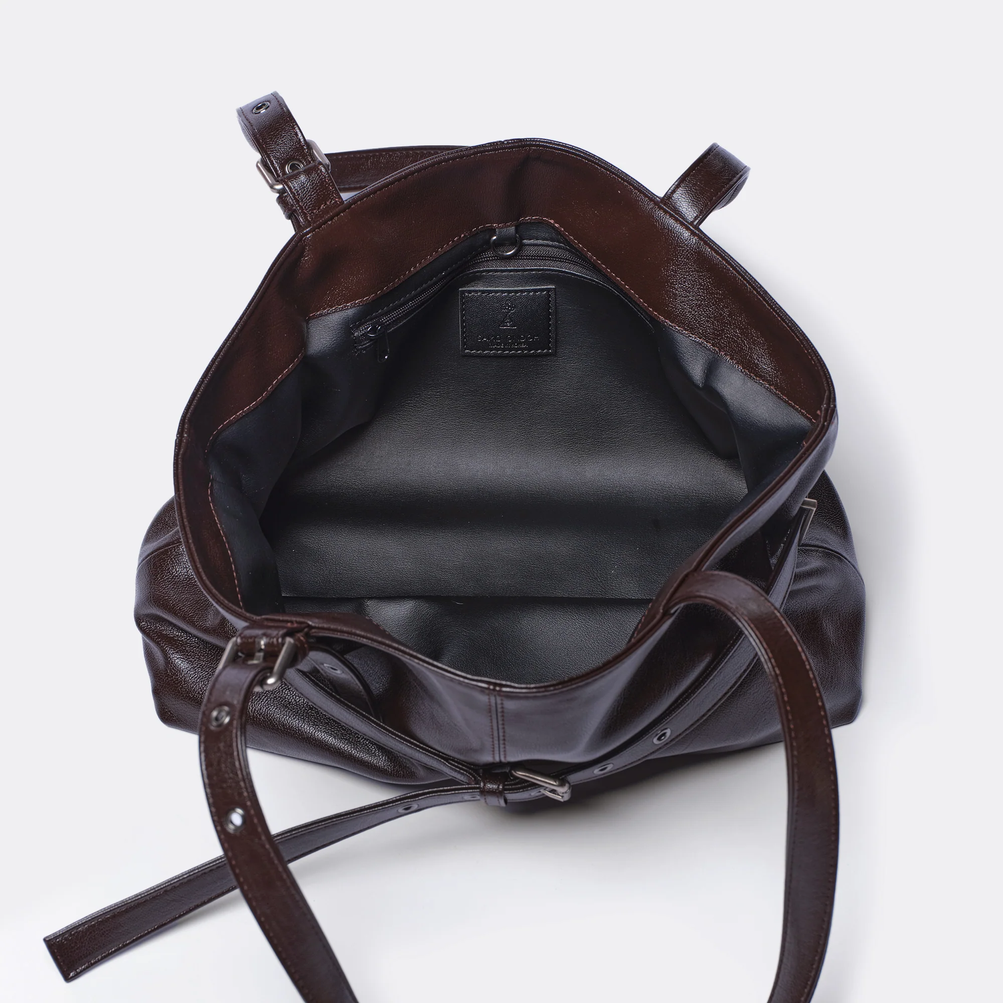 le belt bag M goat chocolate - Image 5