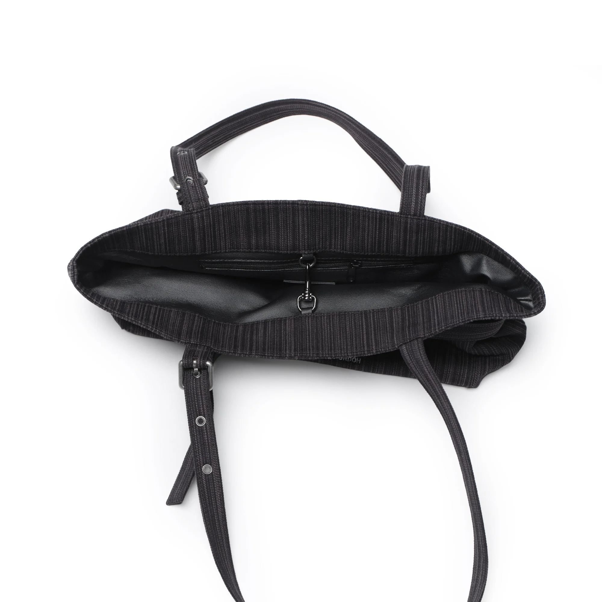 le belt bag M stripe black - Image 4