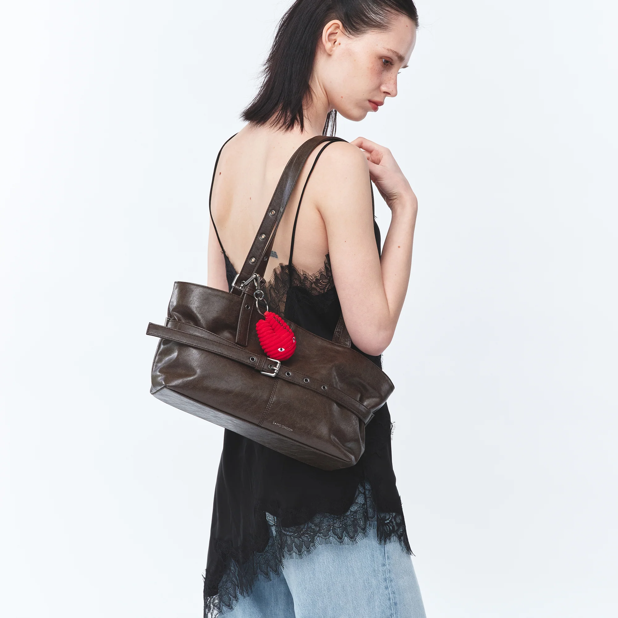 le belt bag M veg cocoa - Image 5