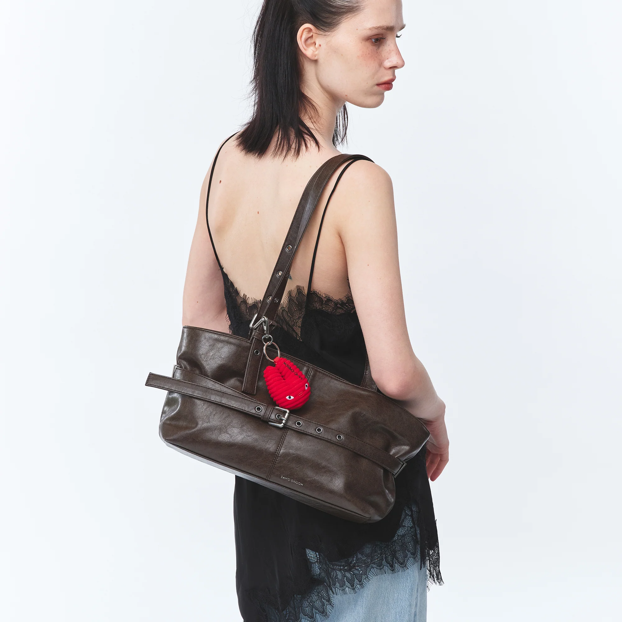 le belt bag M veg cocoa - Image 6