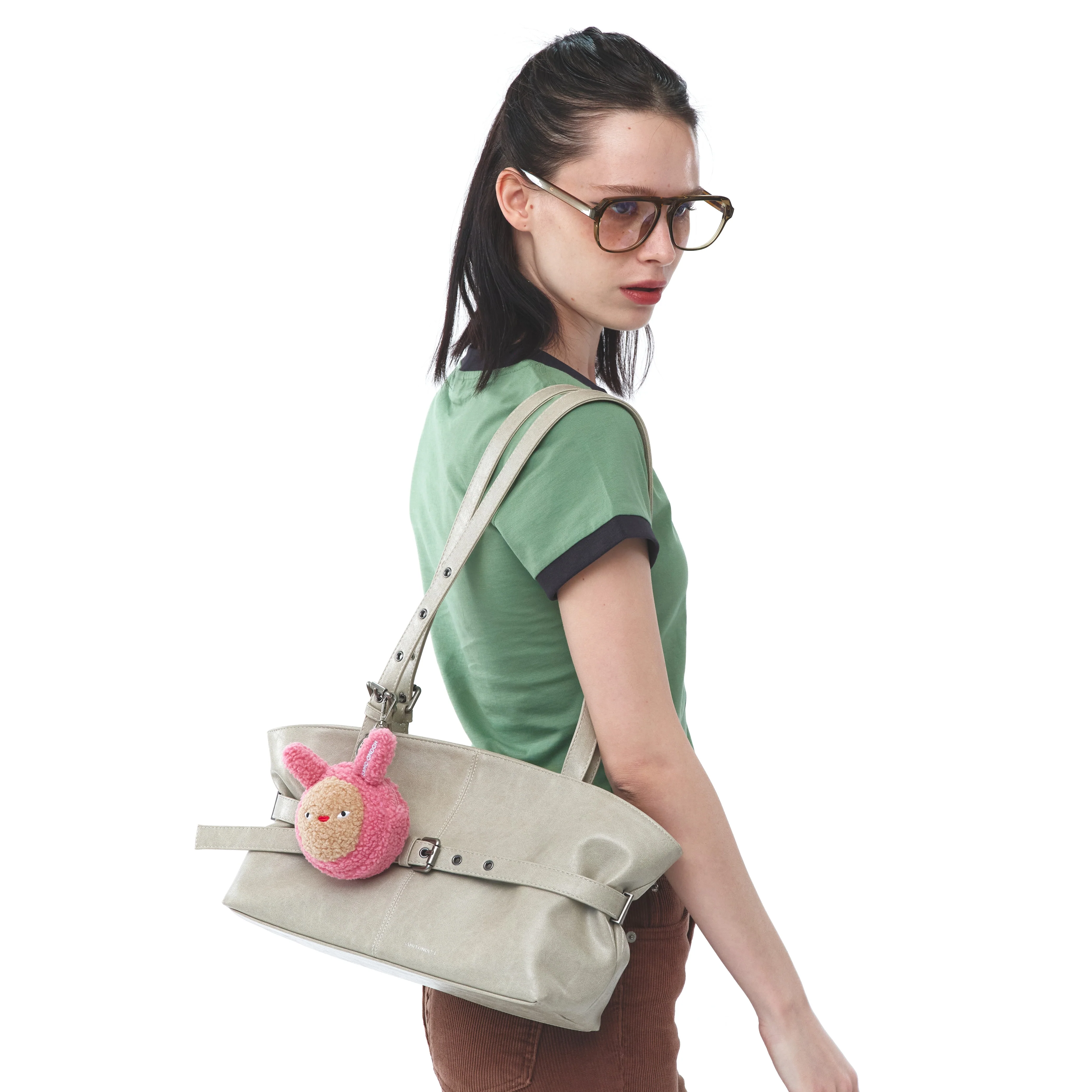 le belt bag M veg cream - Image 3