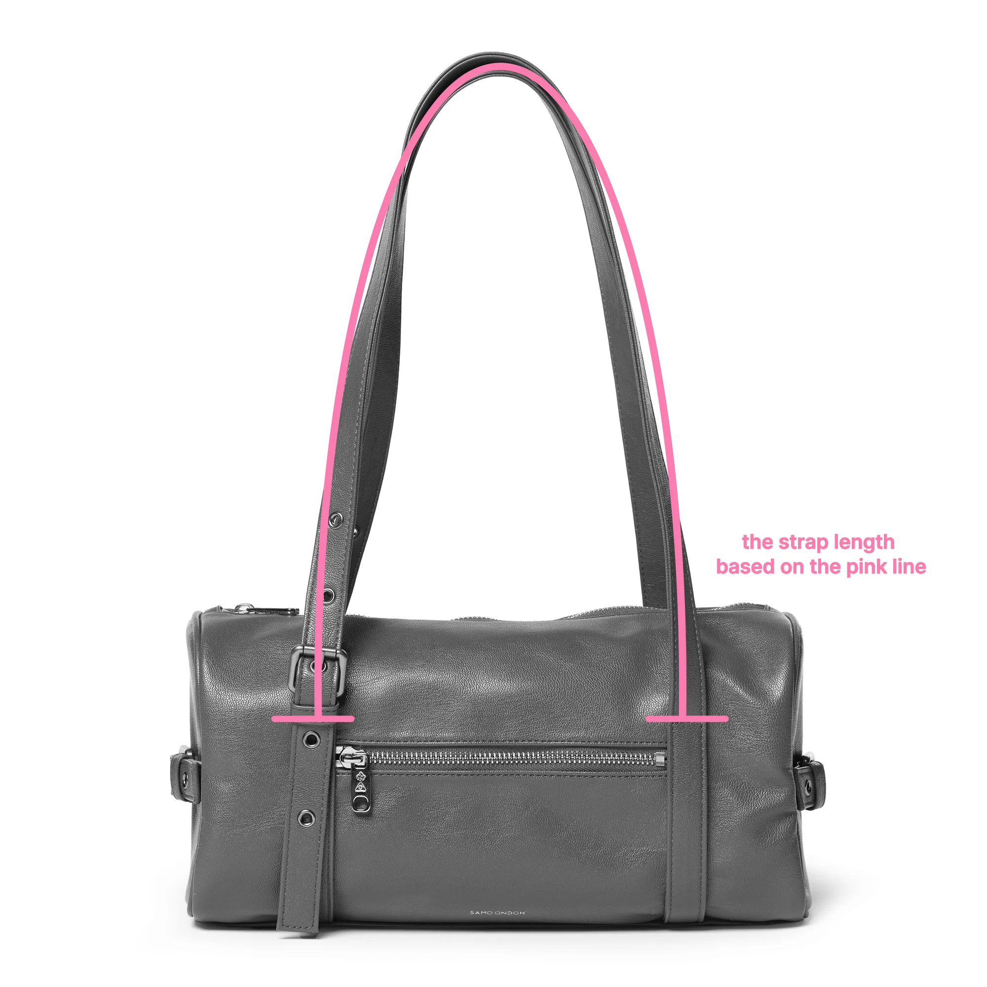 museum bag L goat red - Image 12