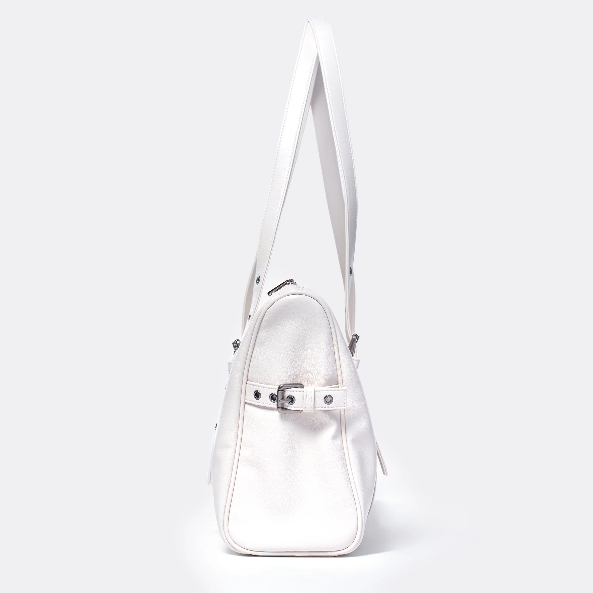 museum bag L goat cream - Image 3