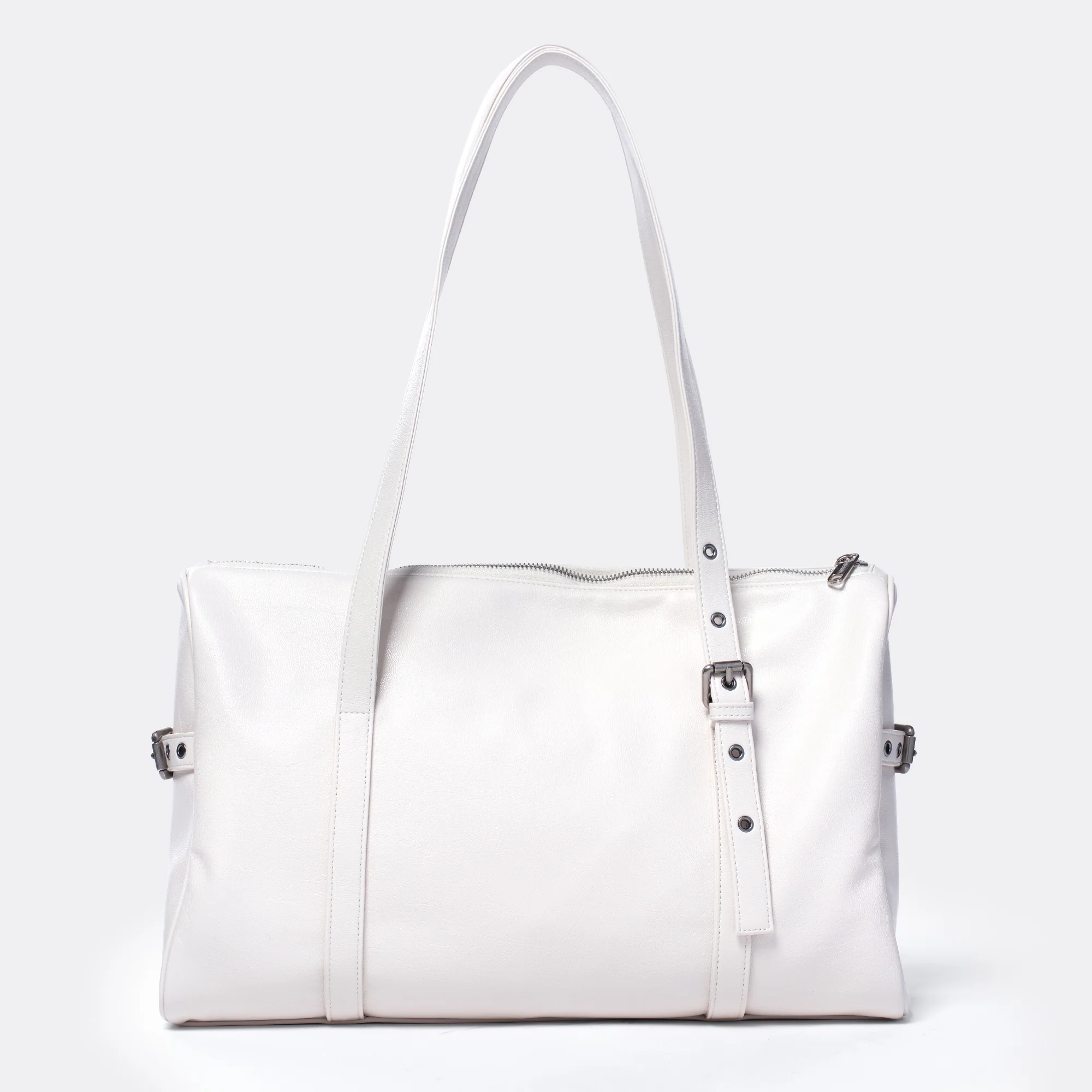 museum bag L goat cream - Image 5
