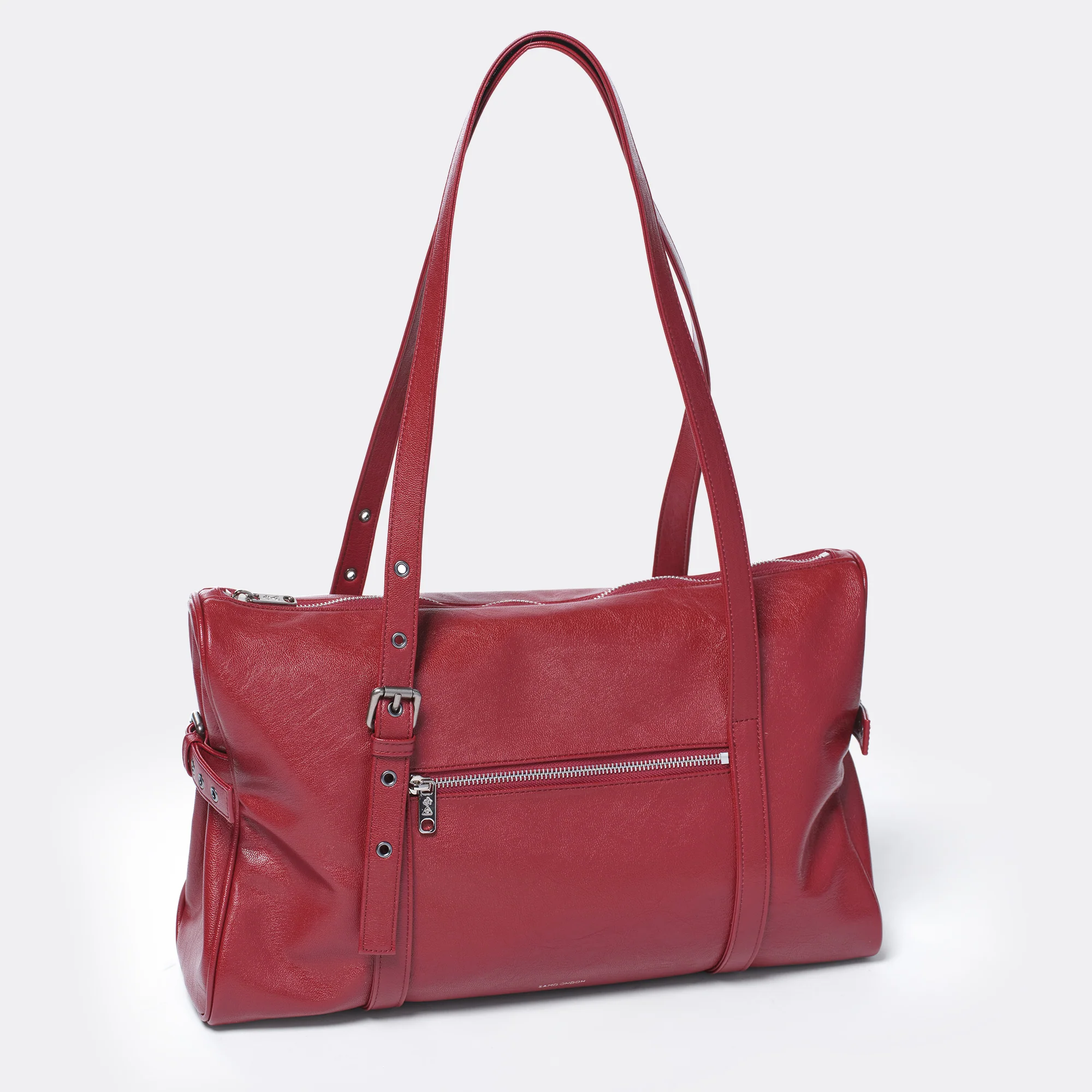 museum bag L goat red - Image 4