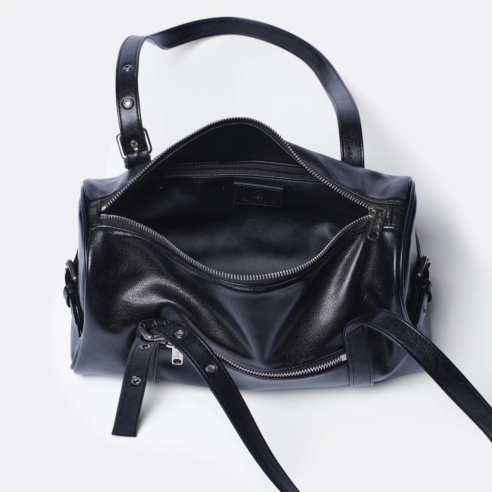 museum bag M goat black - Image 5