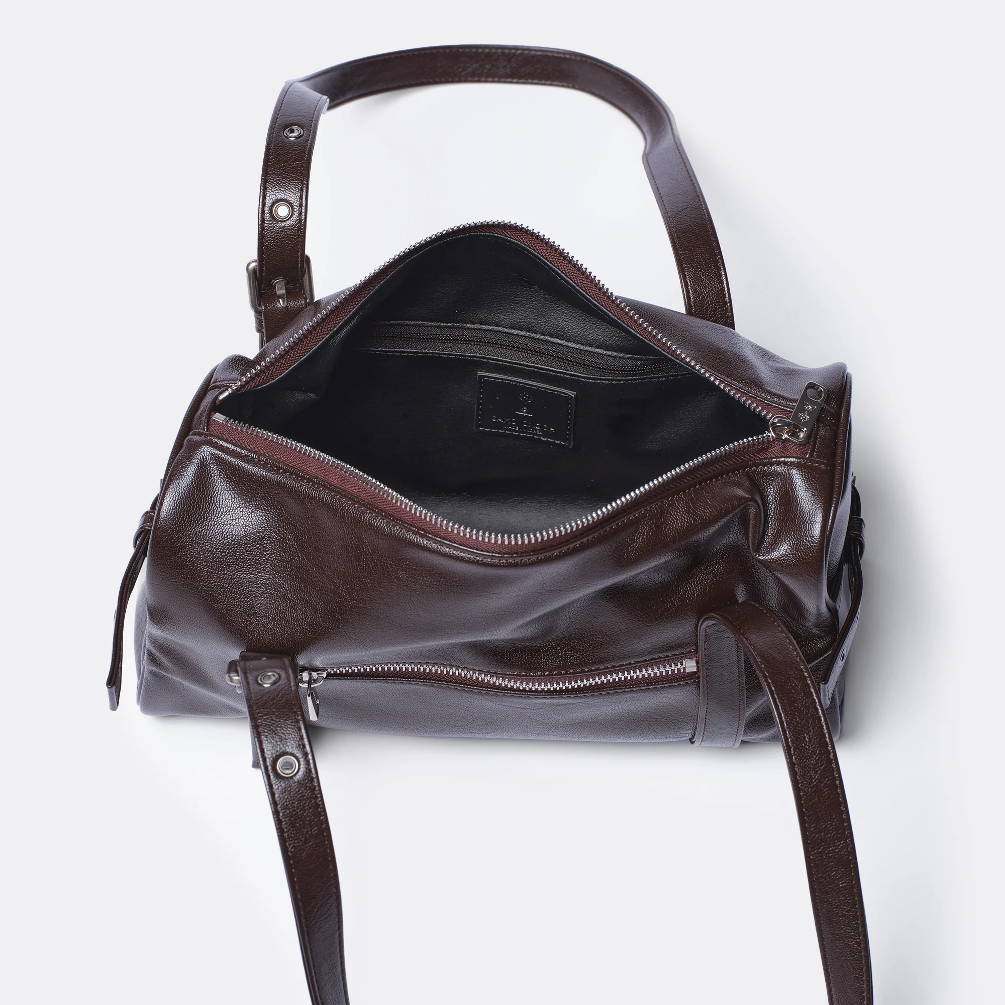 museum bag M goat chocolate - Image 6
