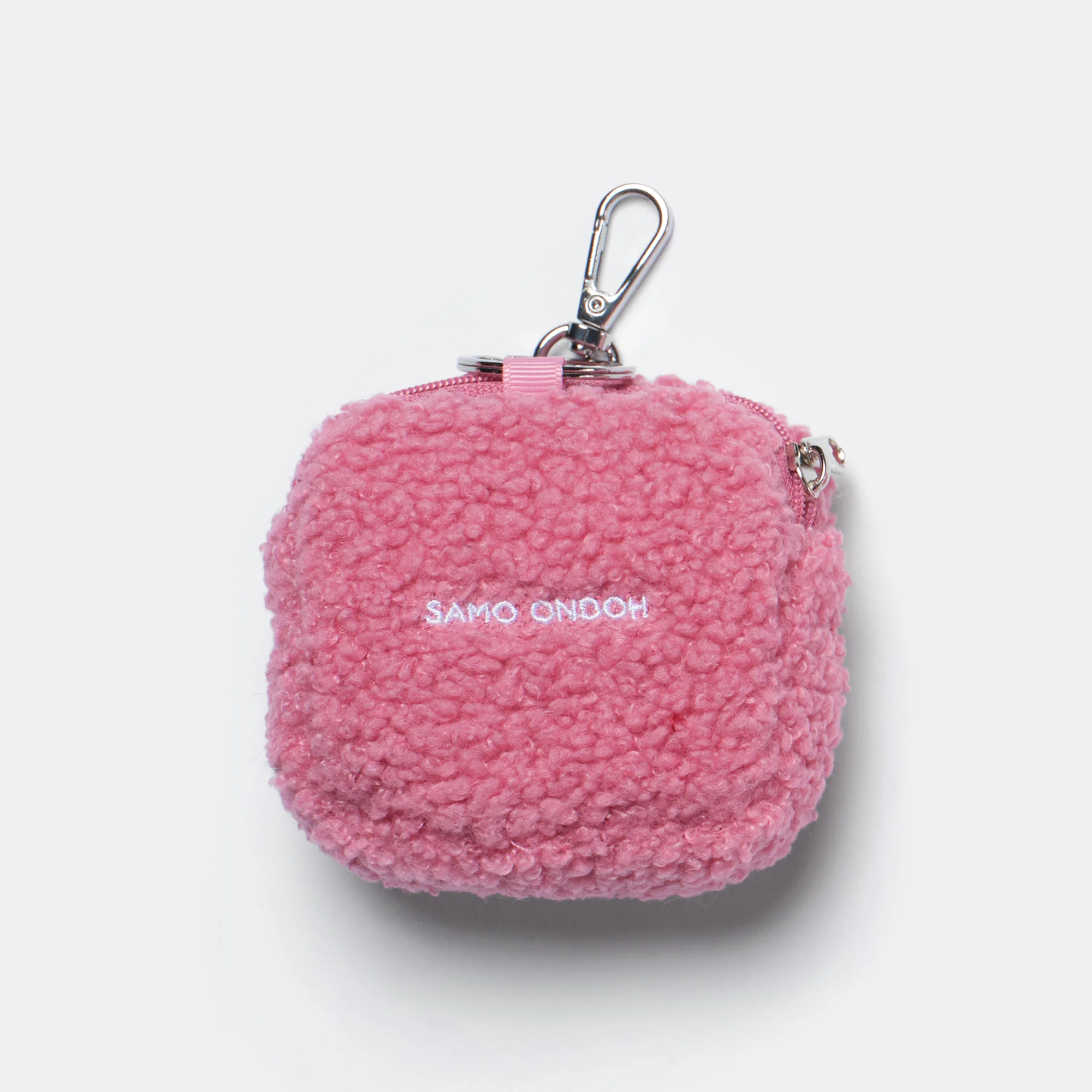 nemoyom airpods case eco shearling pink - Image 2