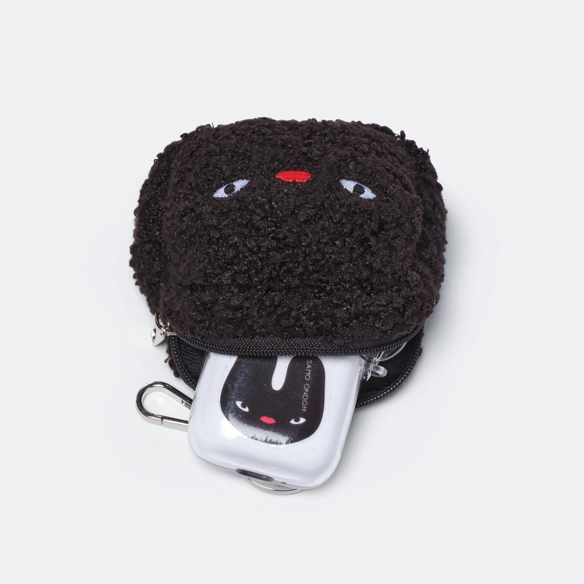 nemoyom airpods case eco shearling pink - Image 3