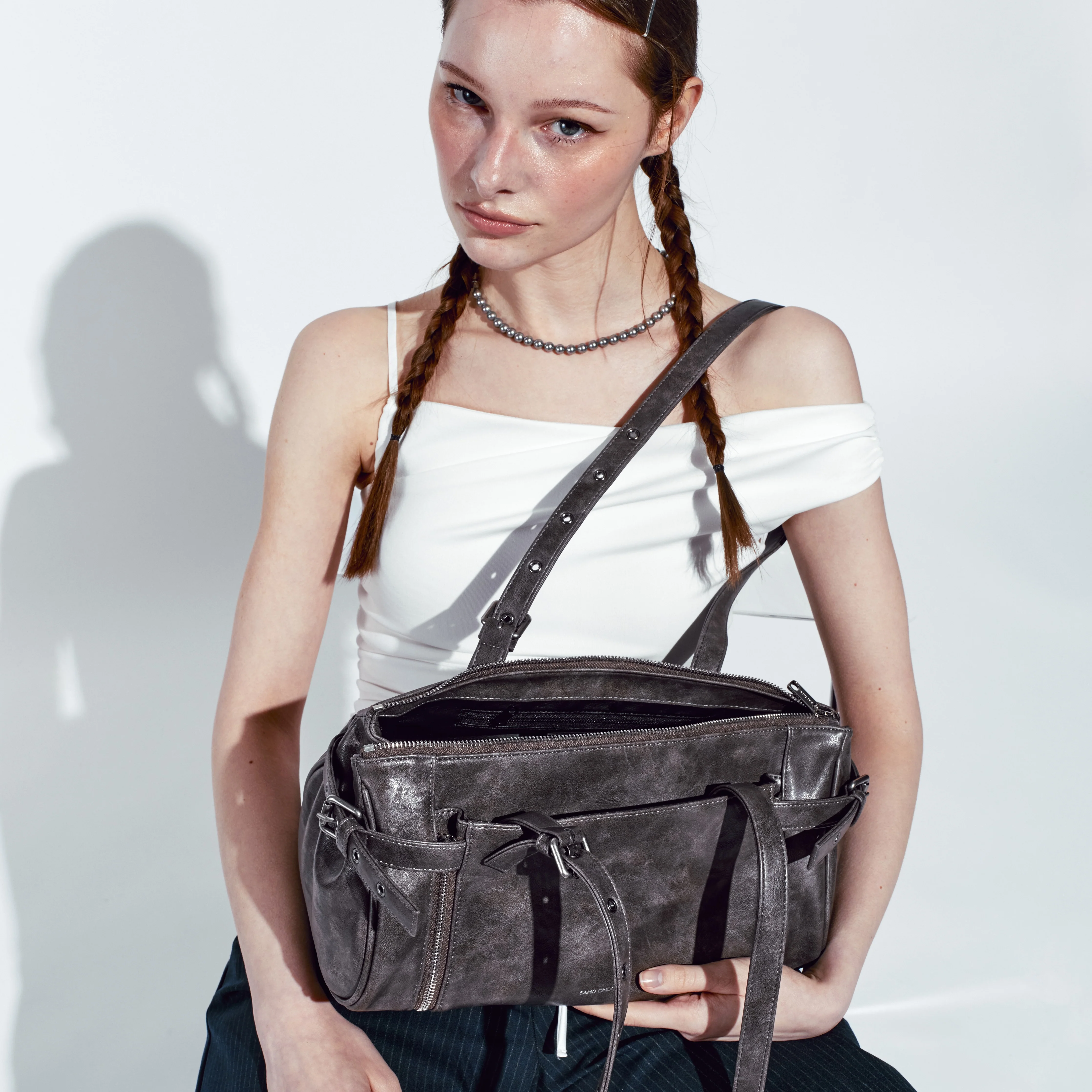 nouvelle bag M baked gray - Image 6
