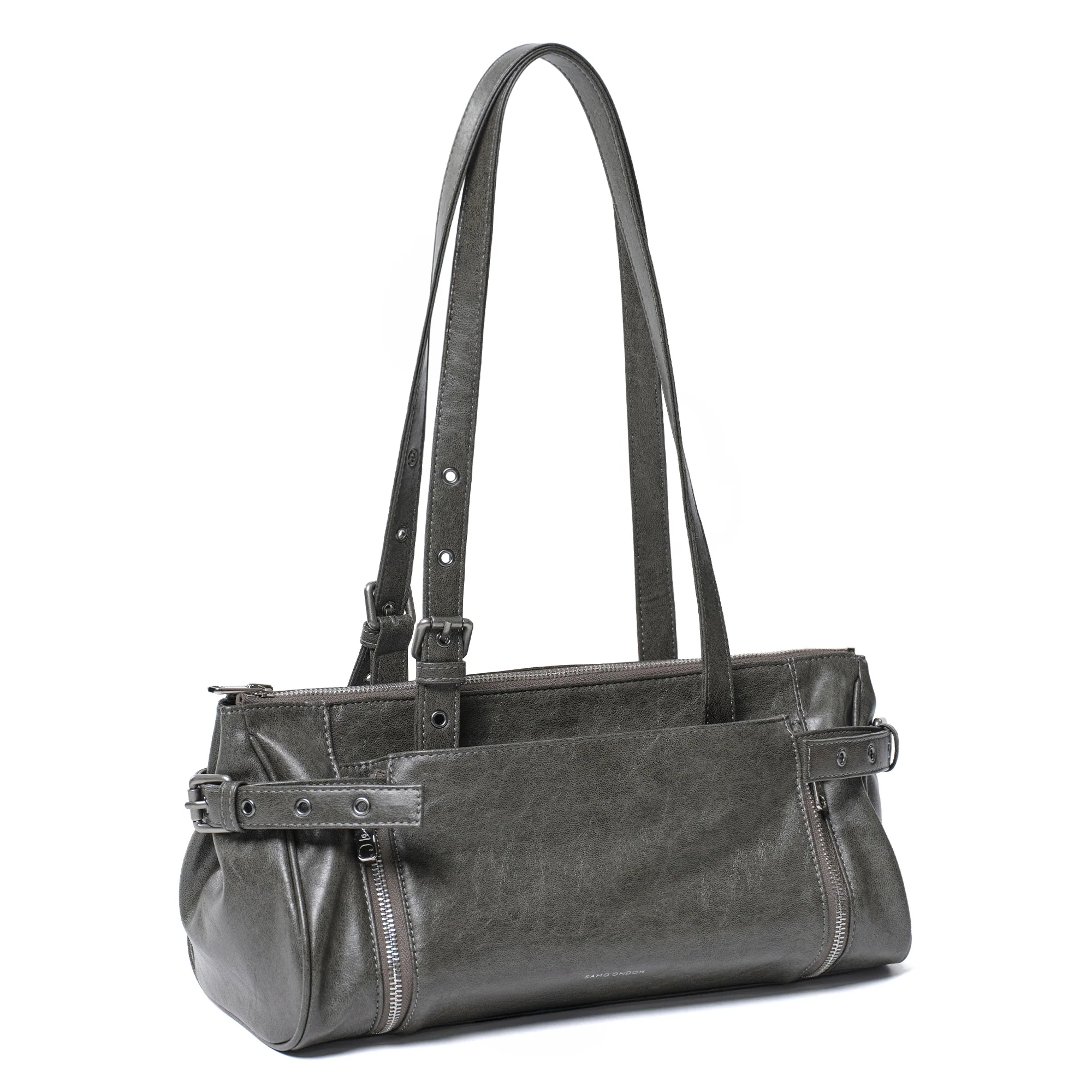 nouvelle bag M veg gray - Image 3