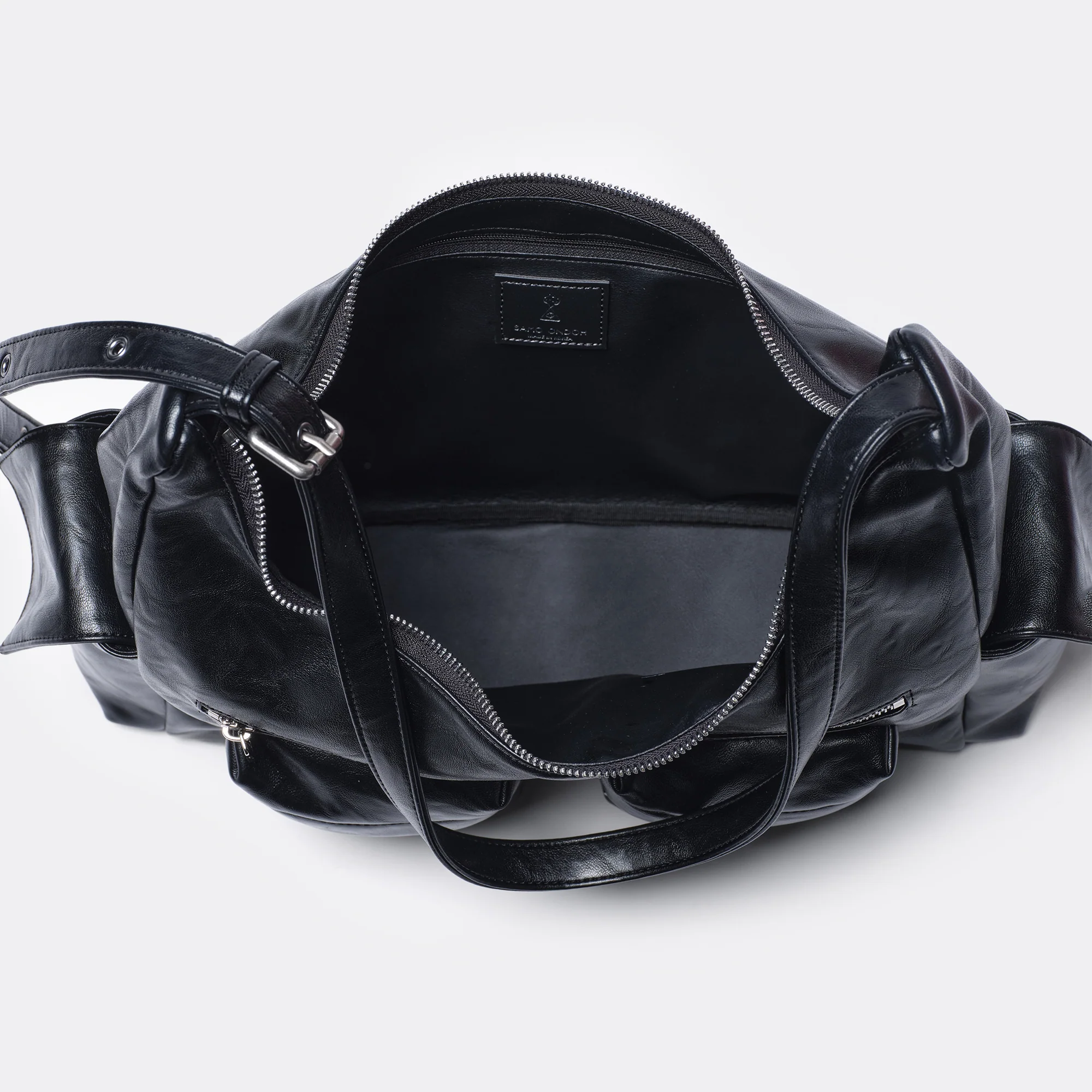 pocket mug bag L baked black - Image 4