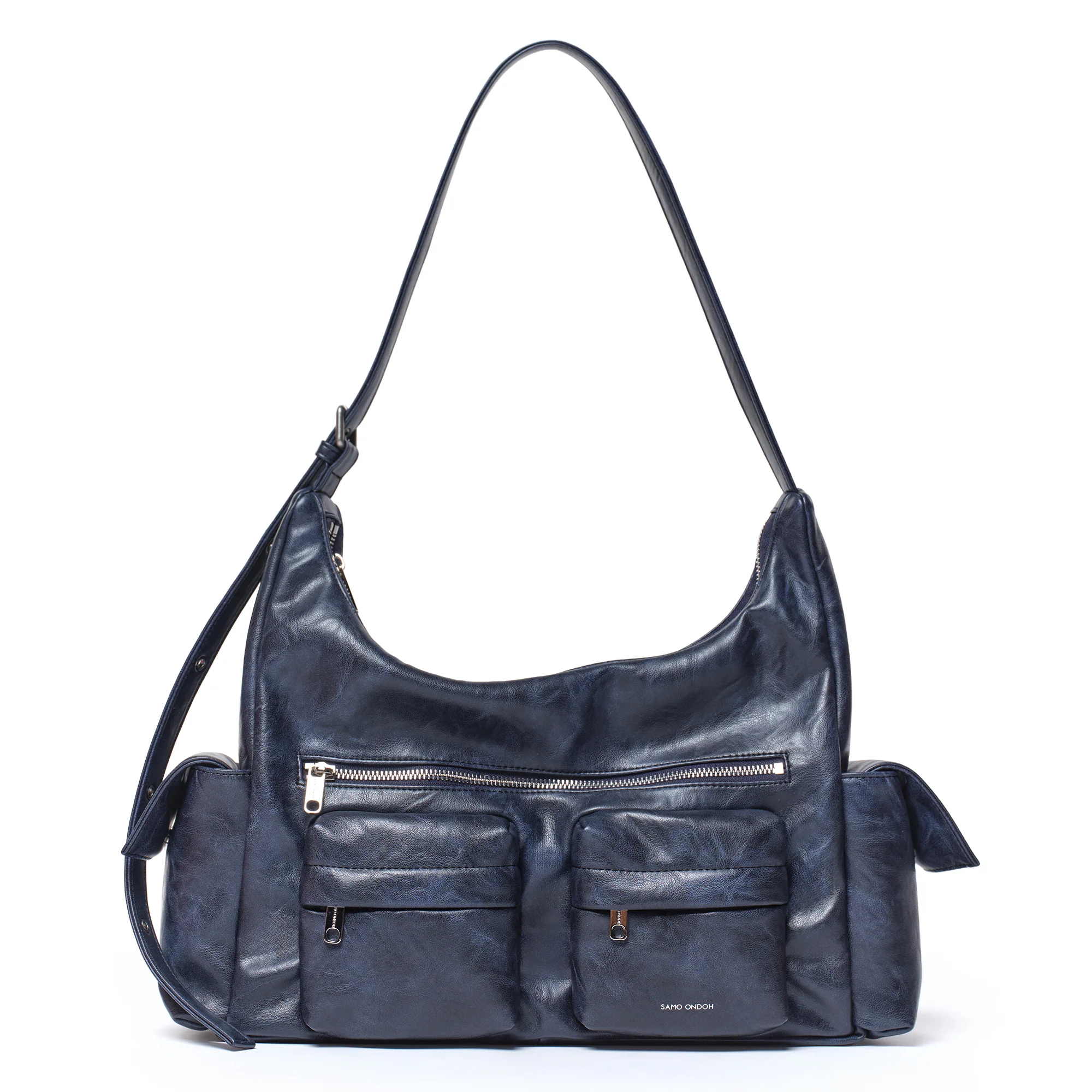 pocket mug bag L baked navy