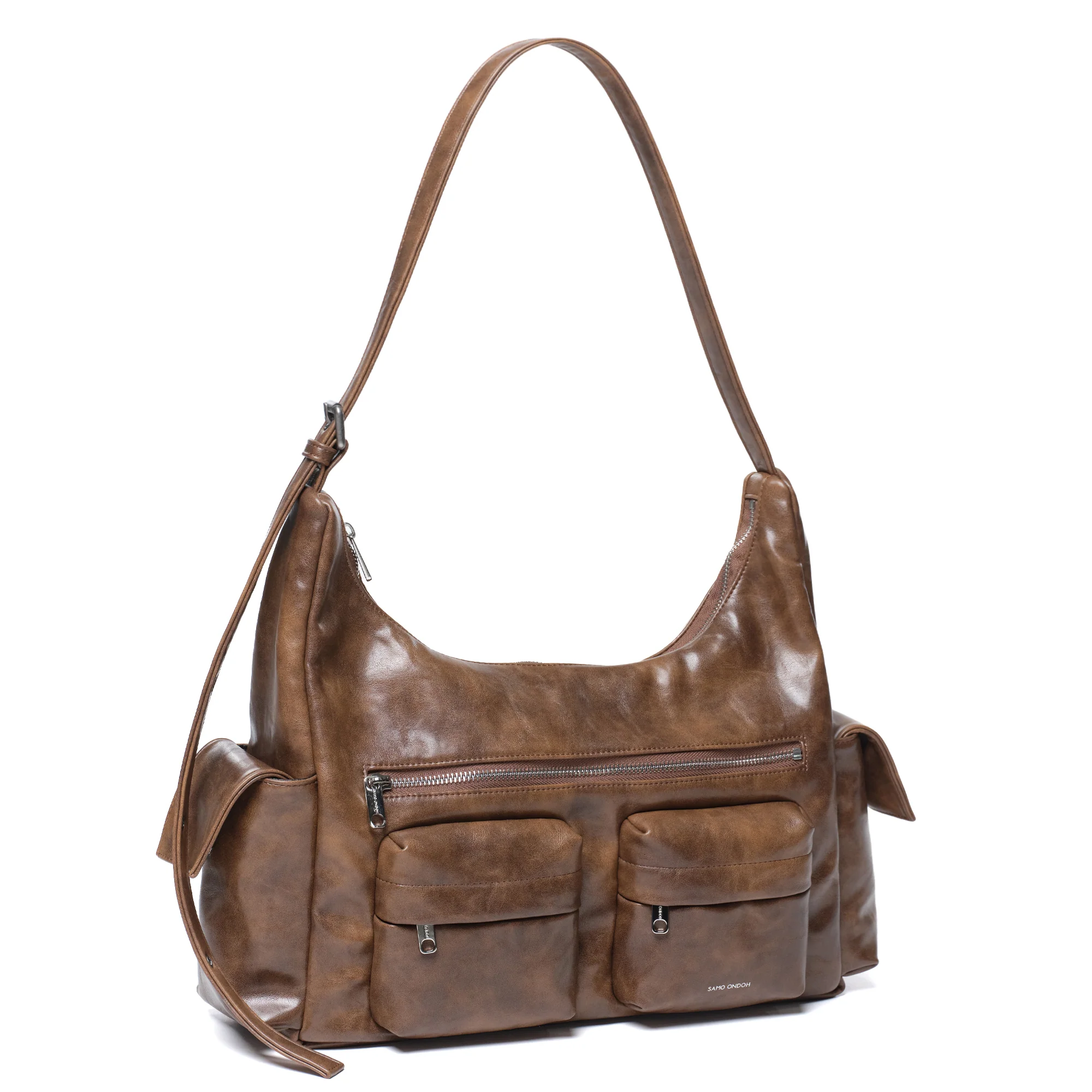 pocket mug bag L baked tan - Image 2