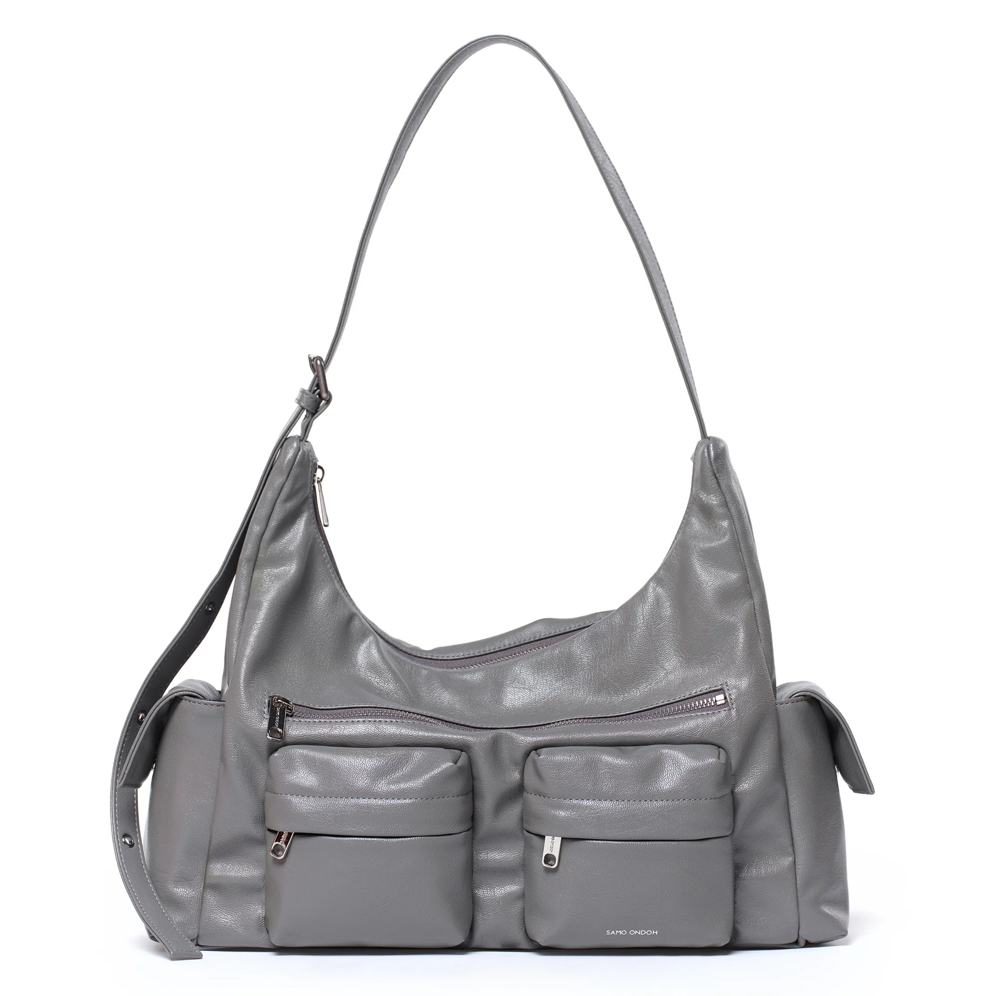 pocket mug bag L goat gray