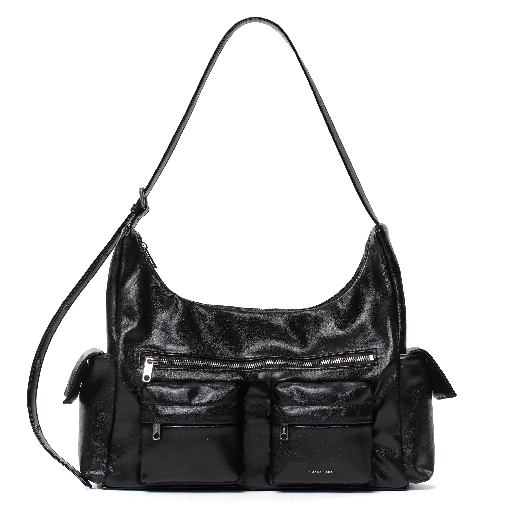(restock May 10) pocket mug bag L veg black