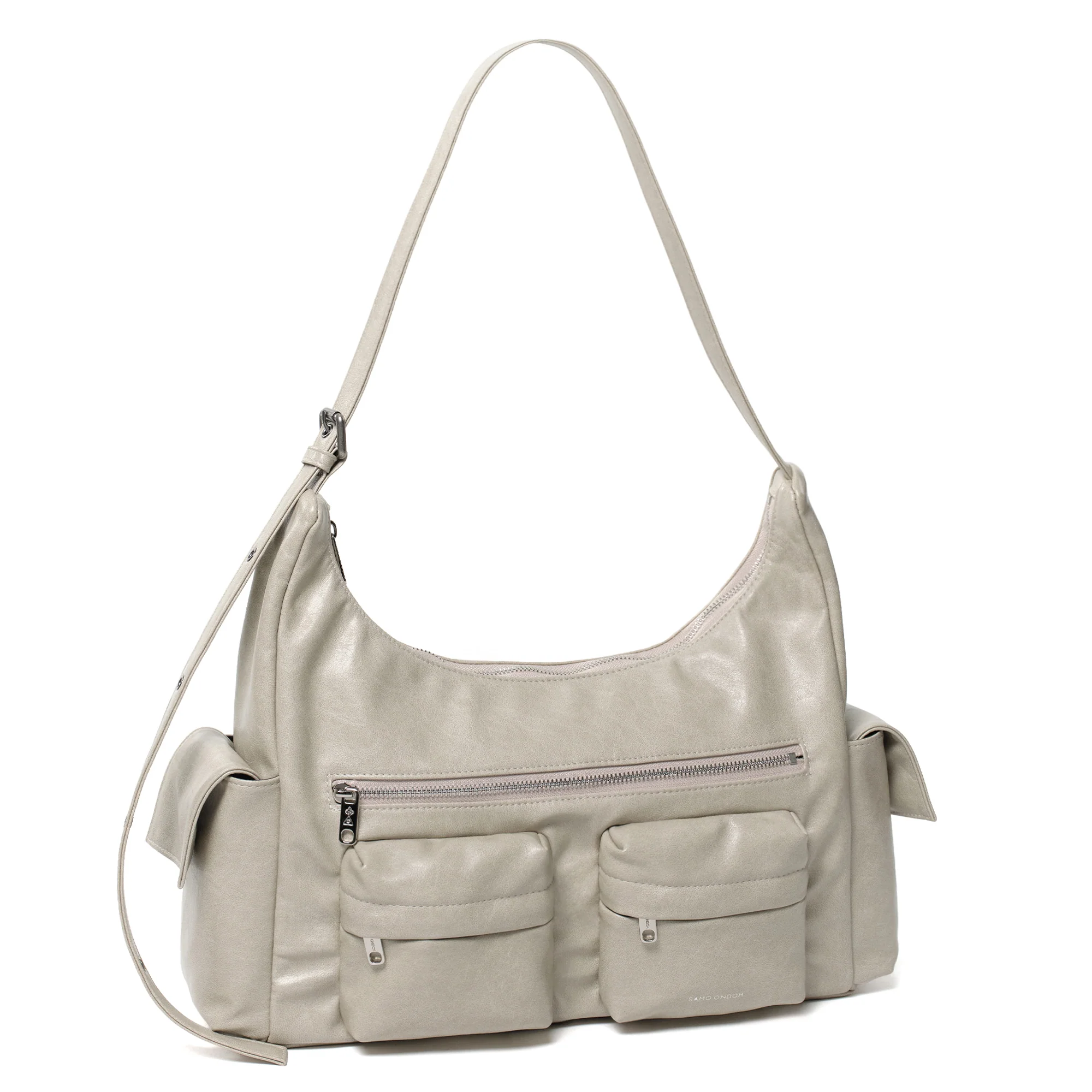 pocket mug bag L veg cream - Image 3