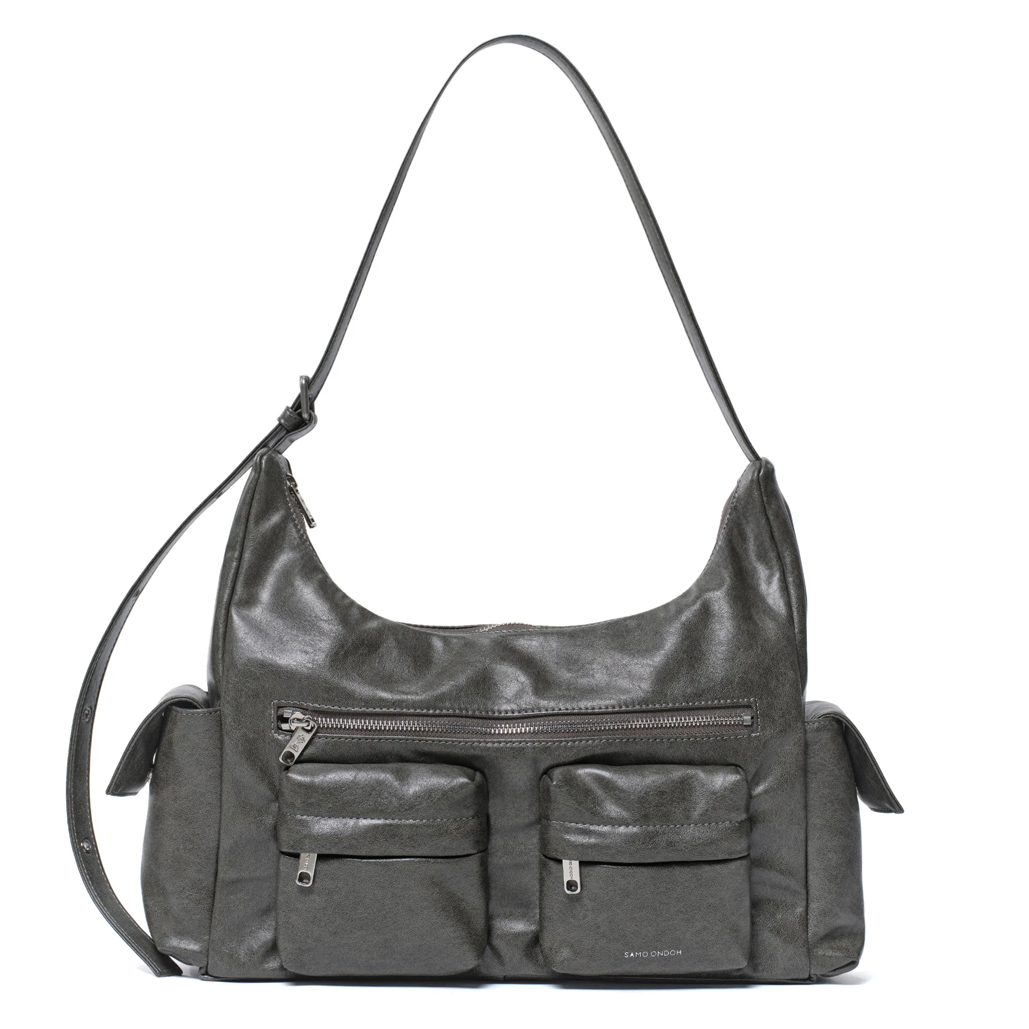 pocket mug bag L veg gray