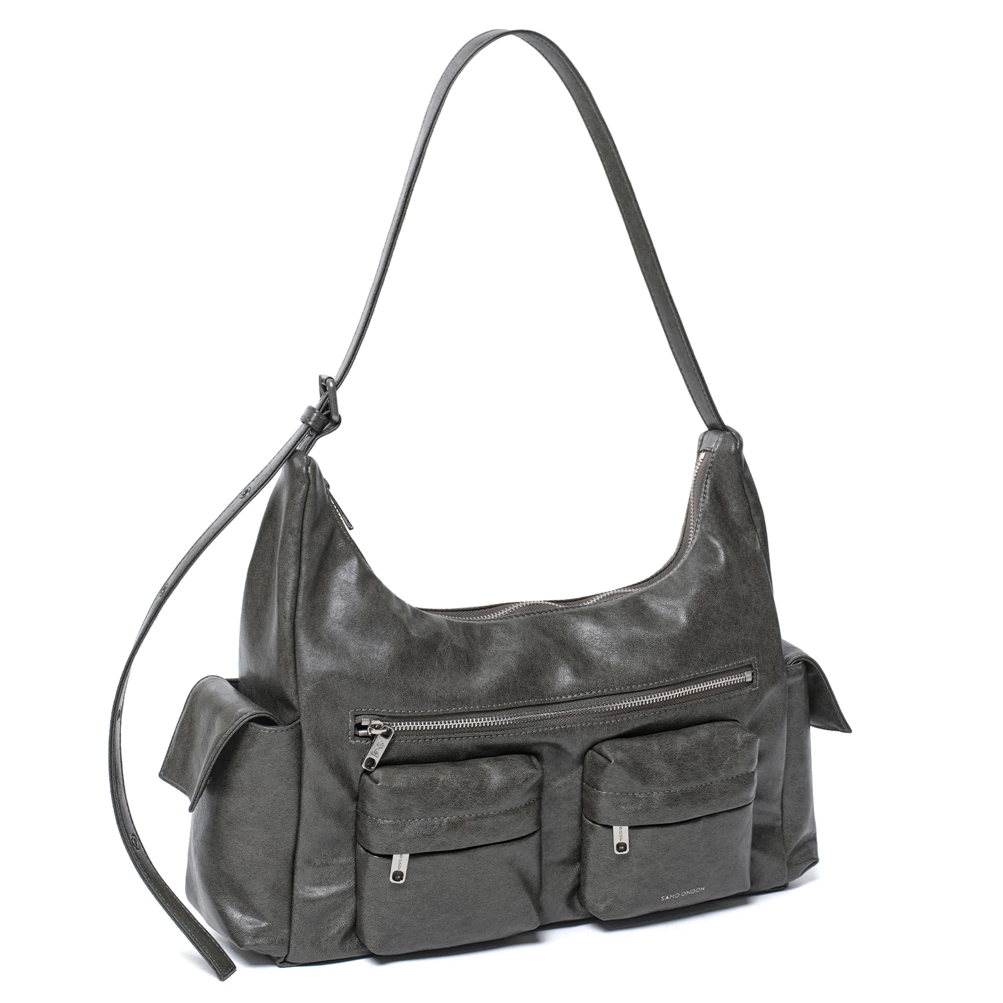 pocket mug bag L veg gray - Image 2