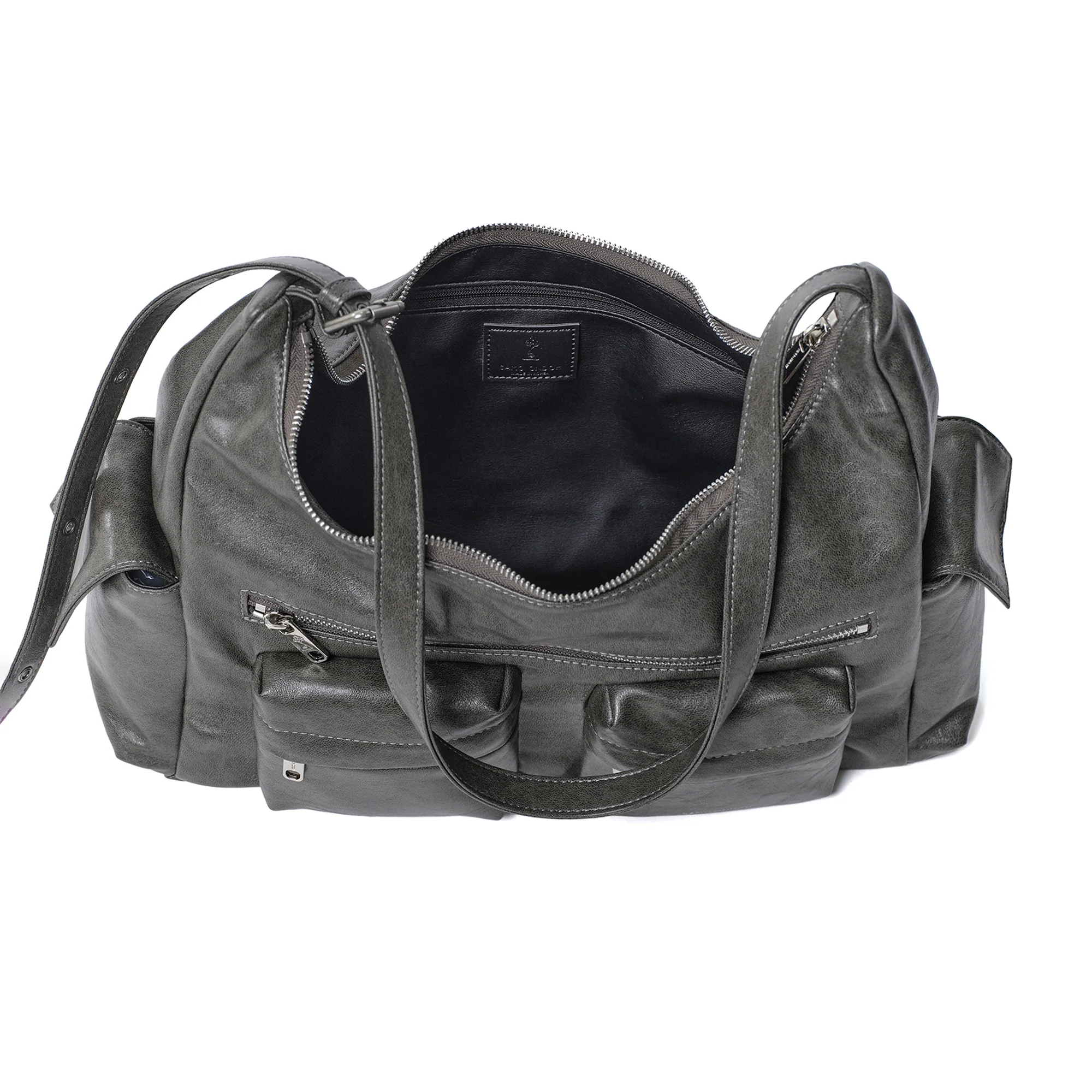 pocket mug bag L veg gray - Image 4