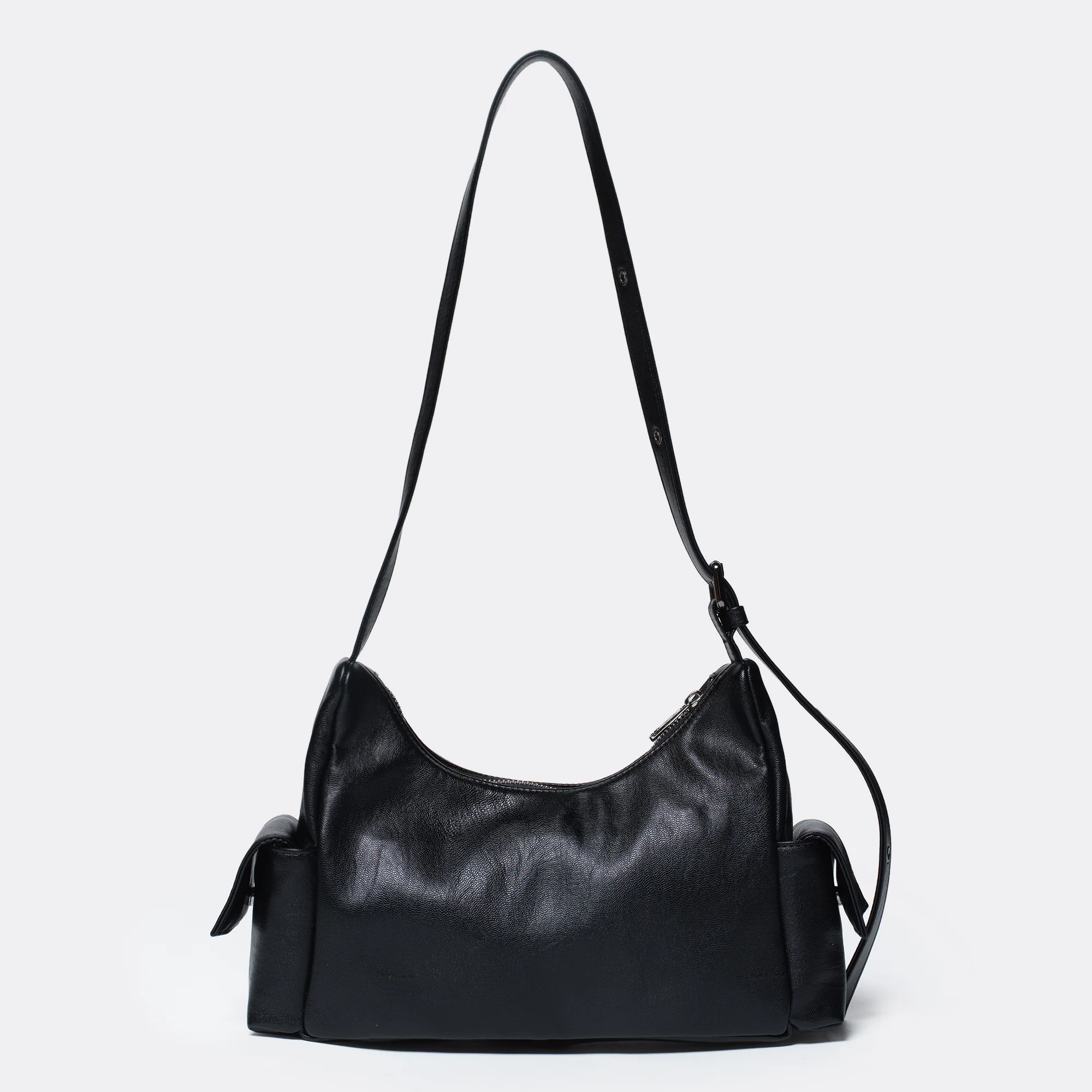 pocket mug bag M nappa black - Image 5
