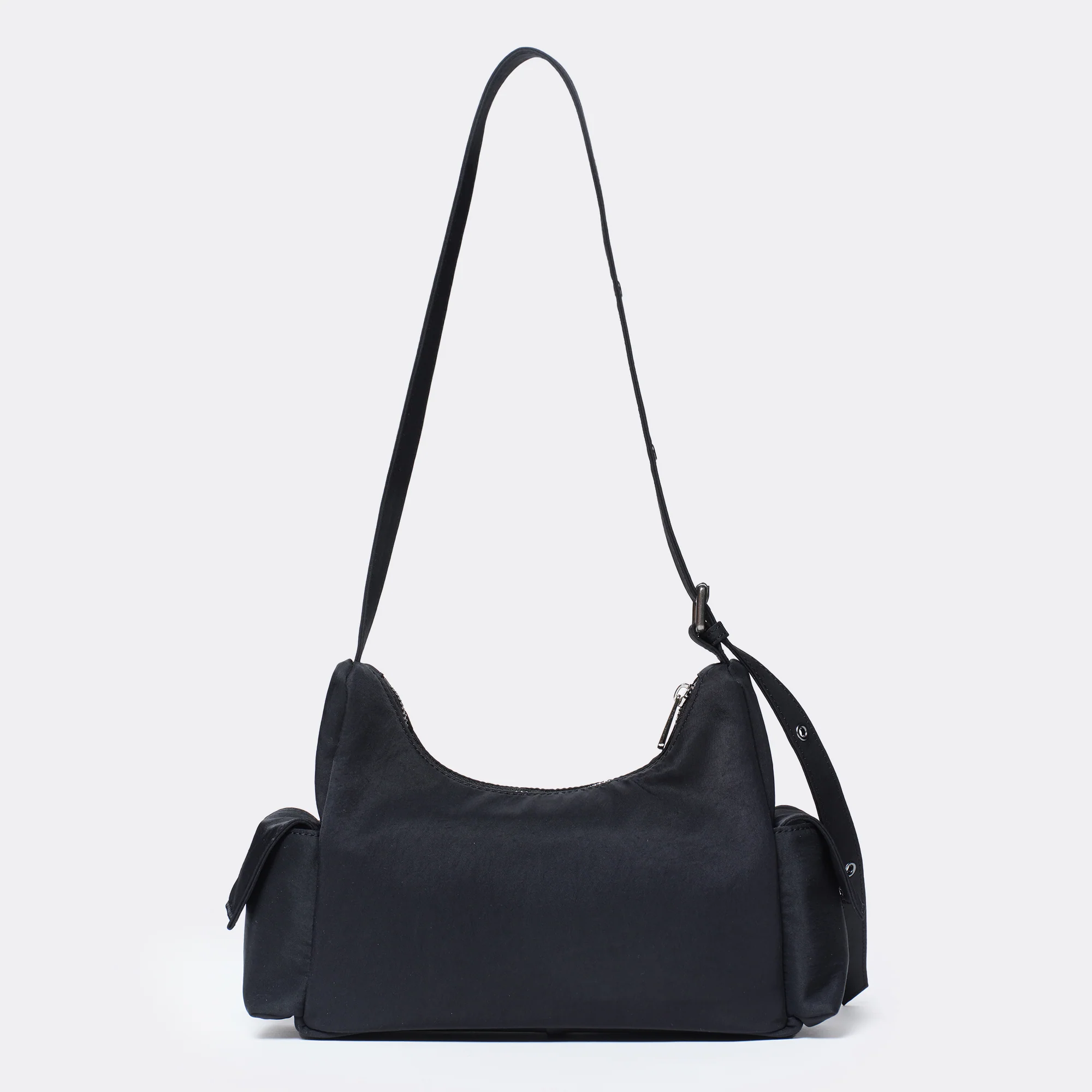 pocket mug bag M nylon black - Image 4