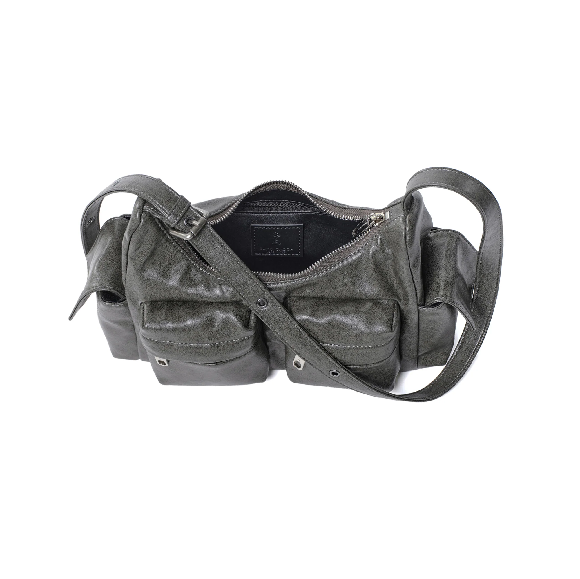 pocket mug bag M veg gray - Image 5