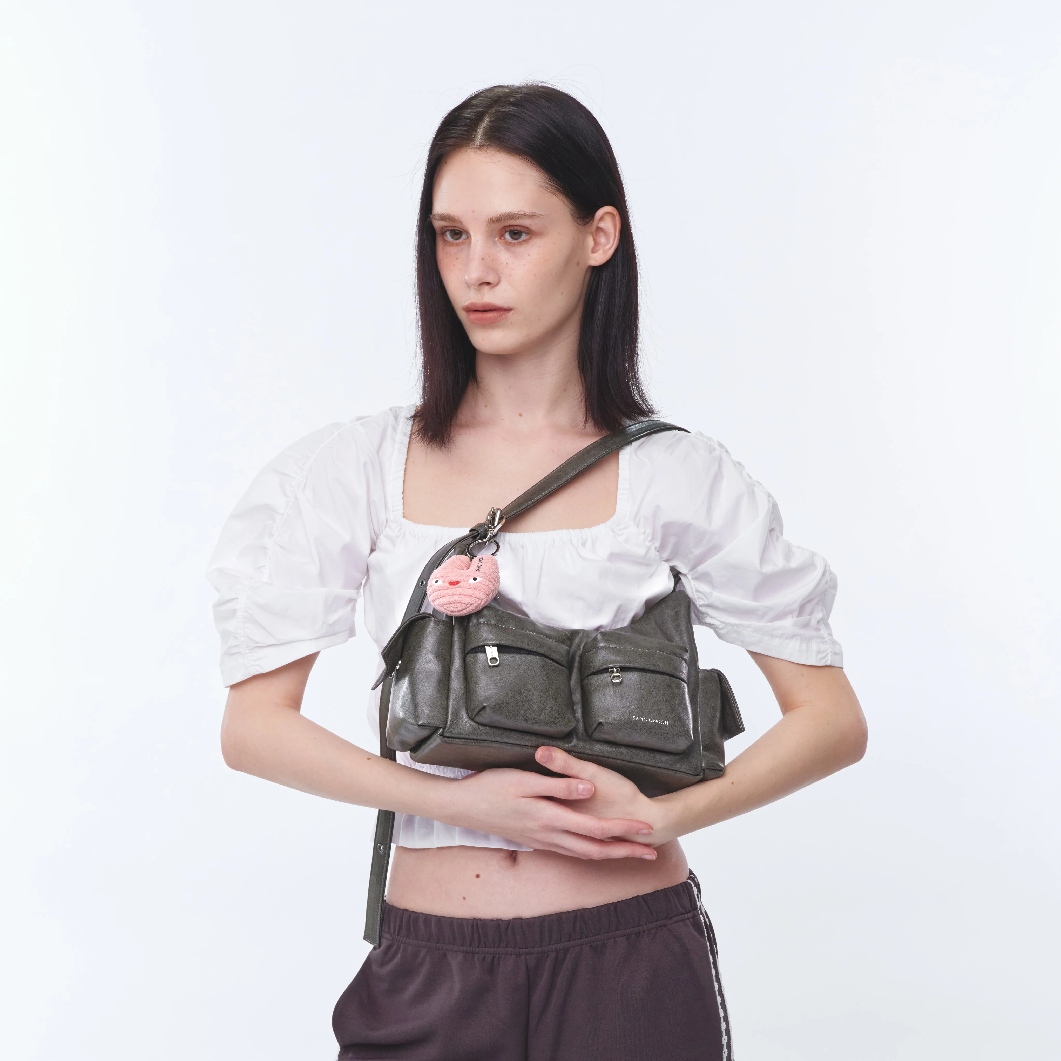 pocket mug bag M veg gray - Image 6