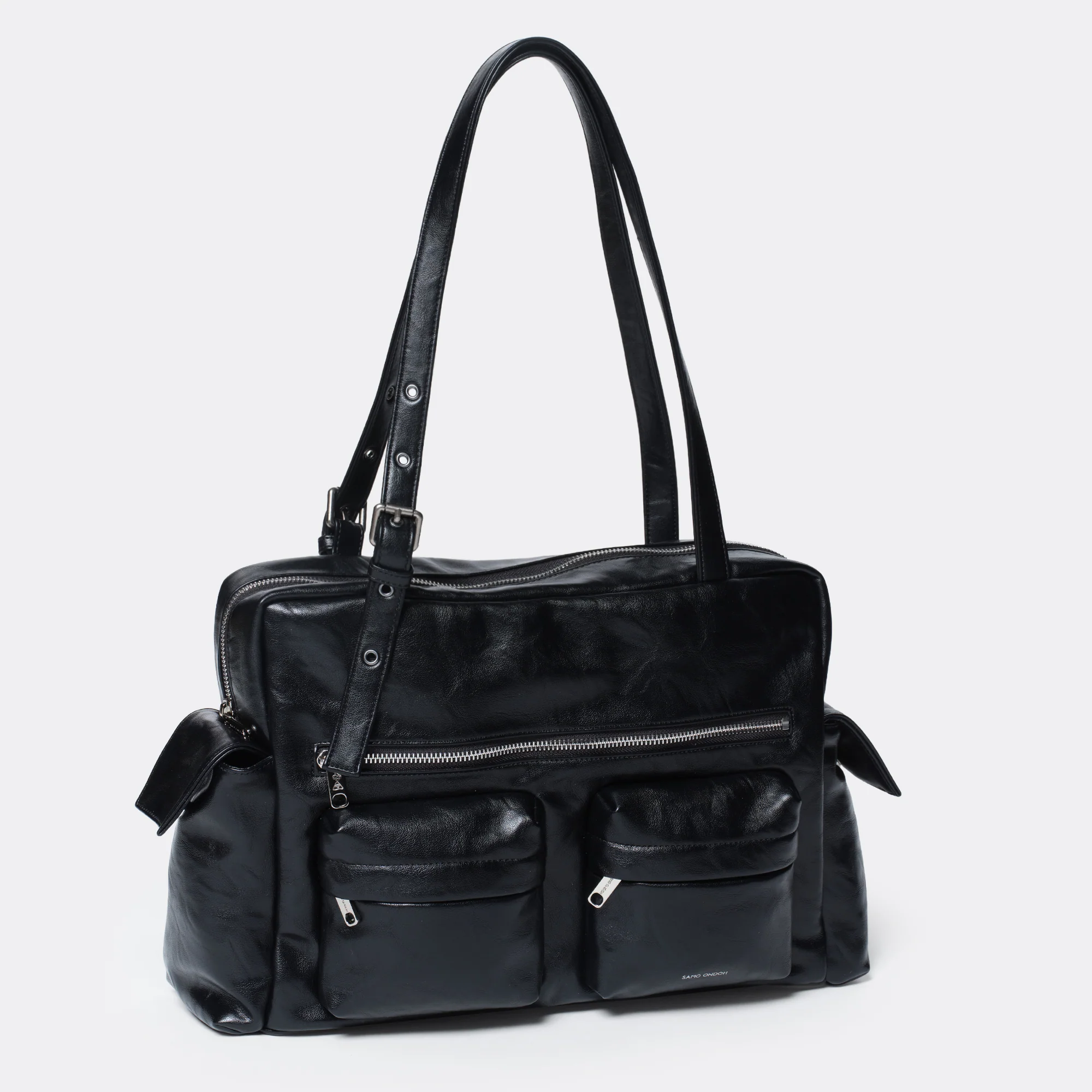 pocket utility bag L baked black - Image 2