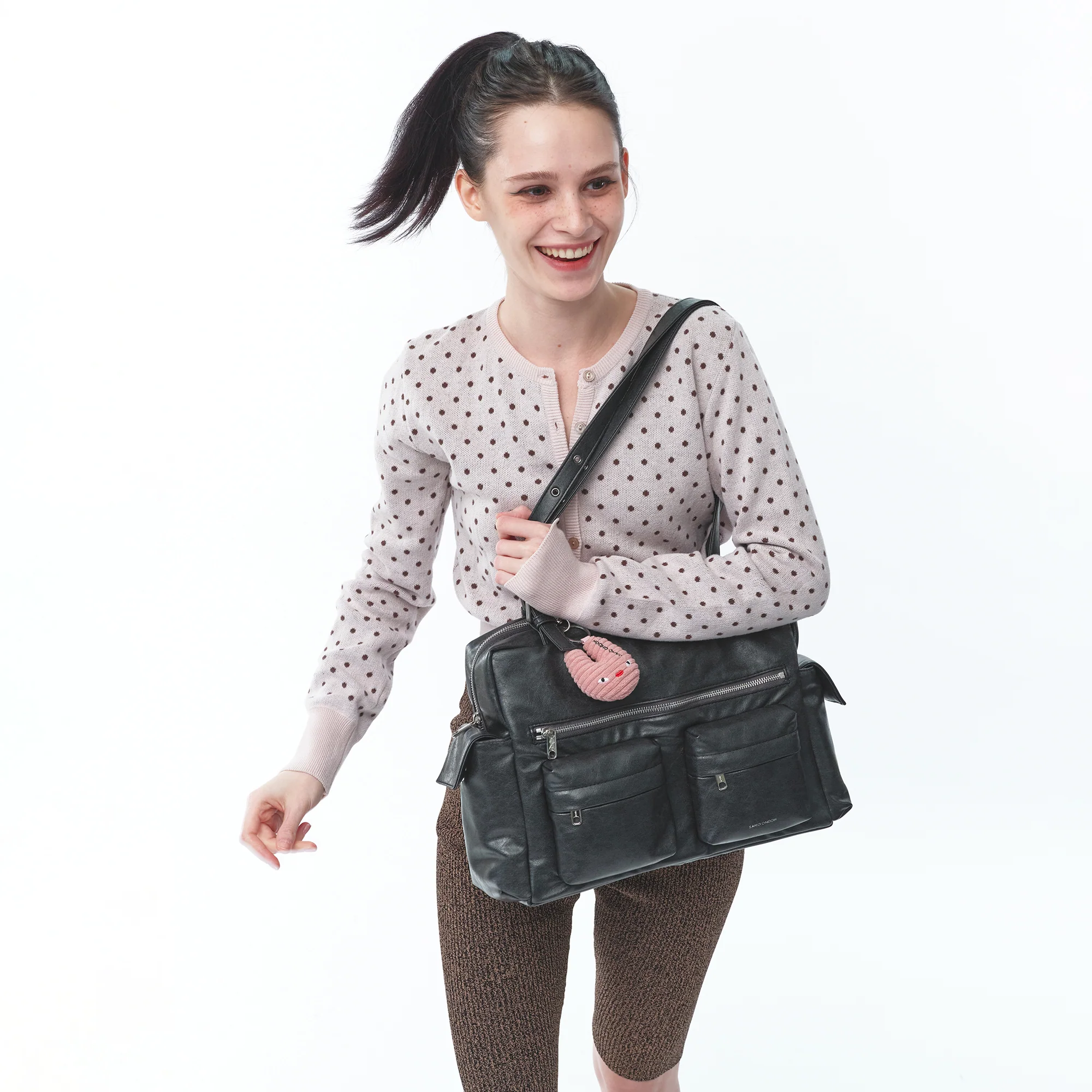 pocket utility bag L veg charcoal - Image 2