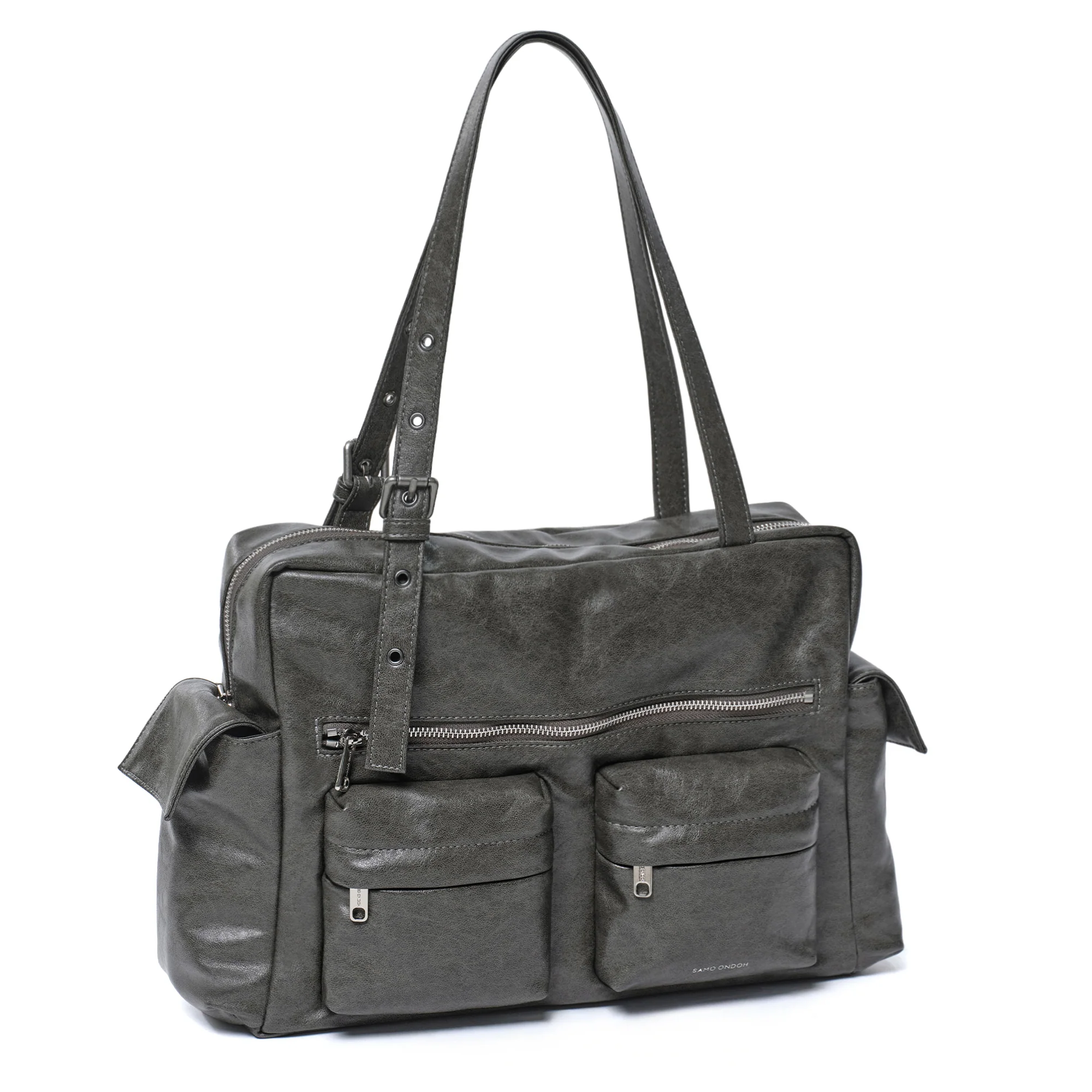 pocket utility bag L veg gray - Image 3