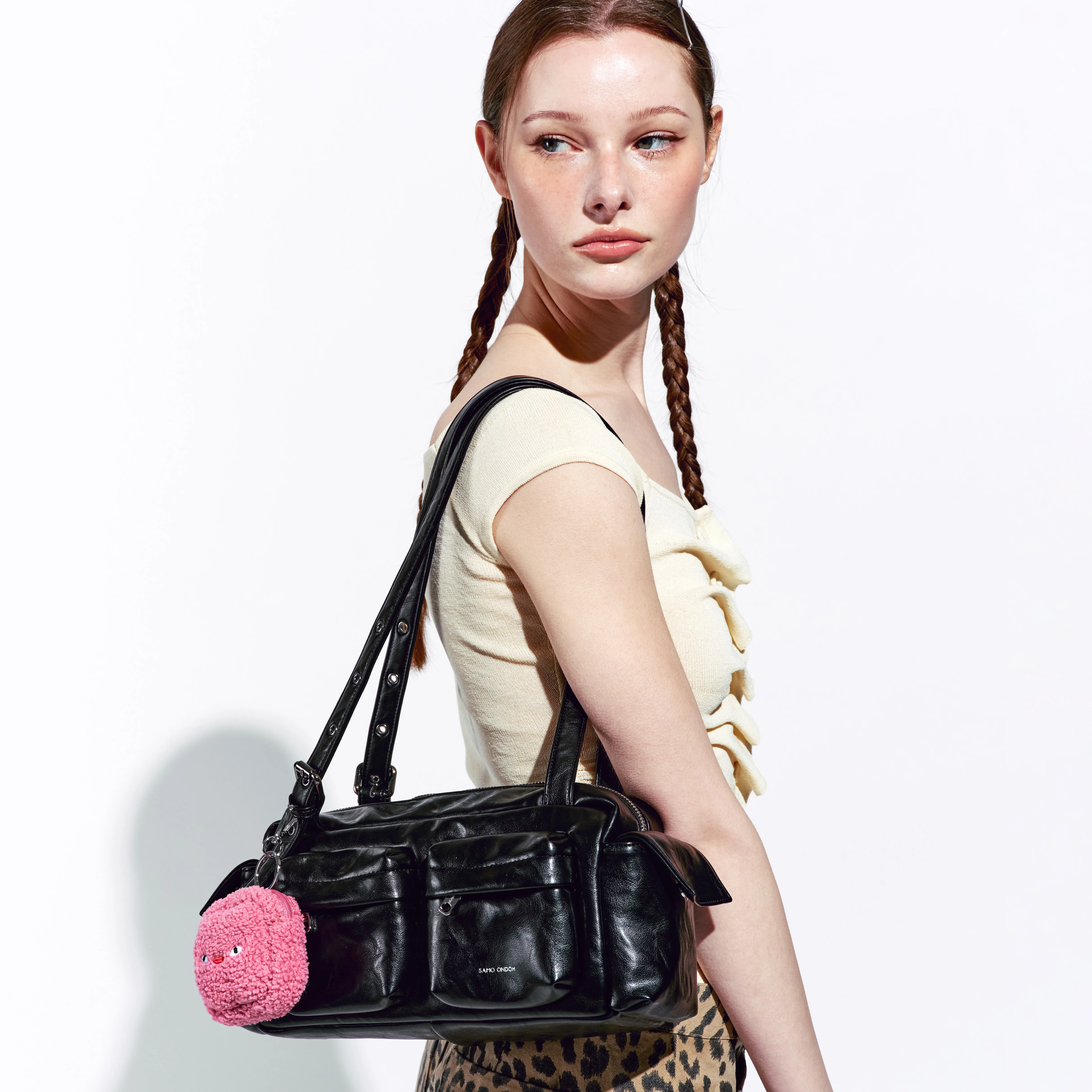 pocket utility bag M baked black - Image 5