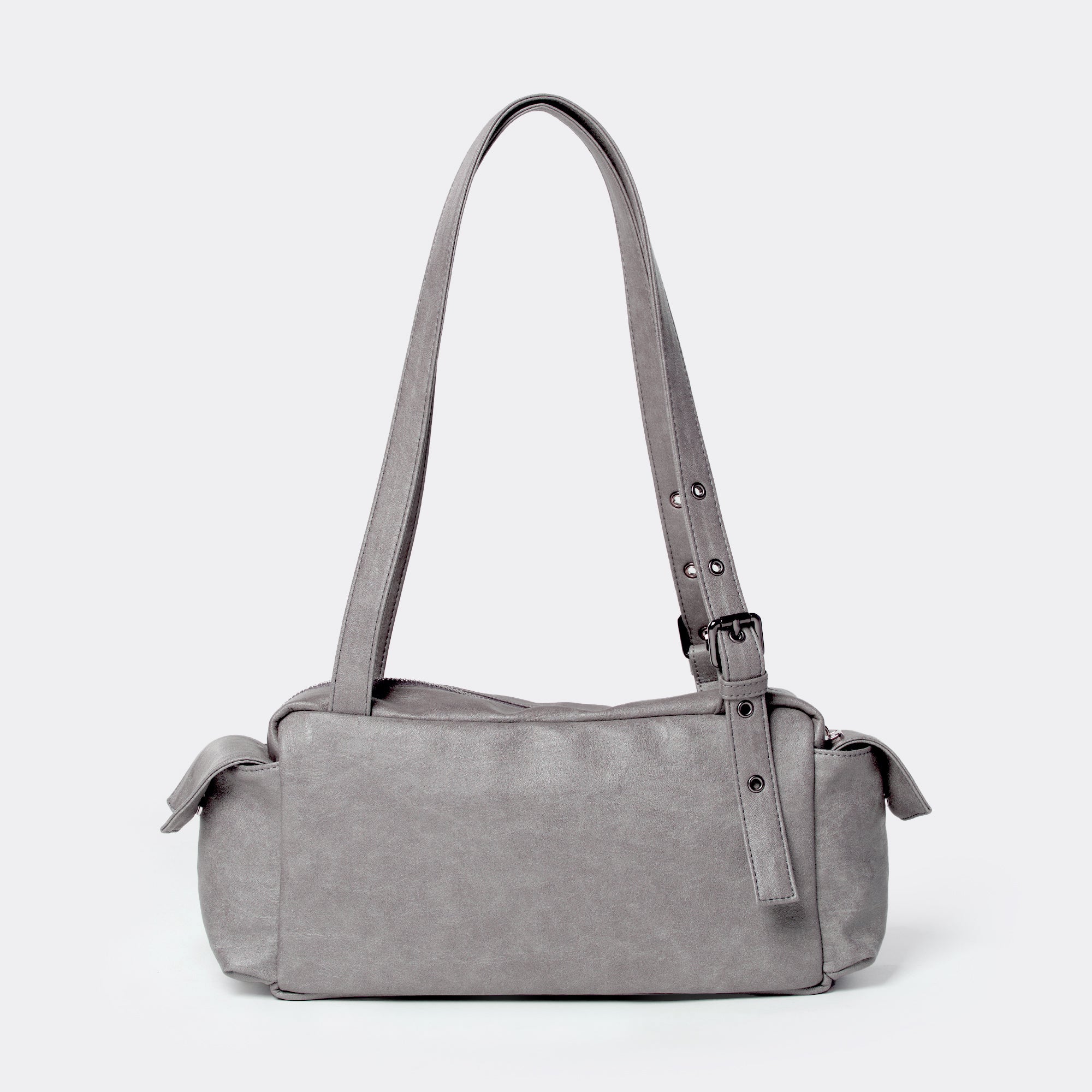 (restock May 9) pocket utility bag M brushed gray - Image 3