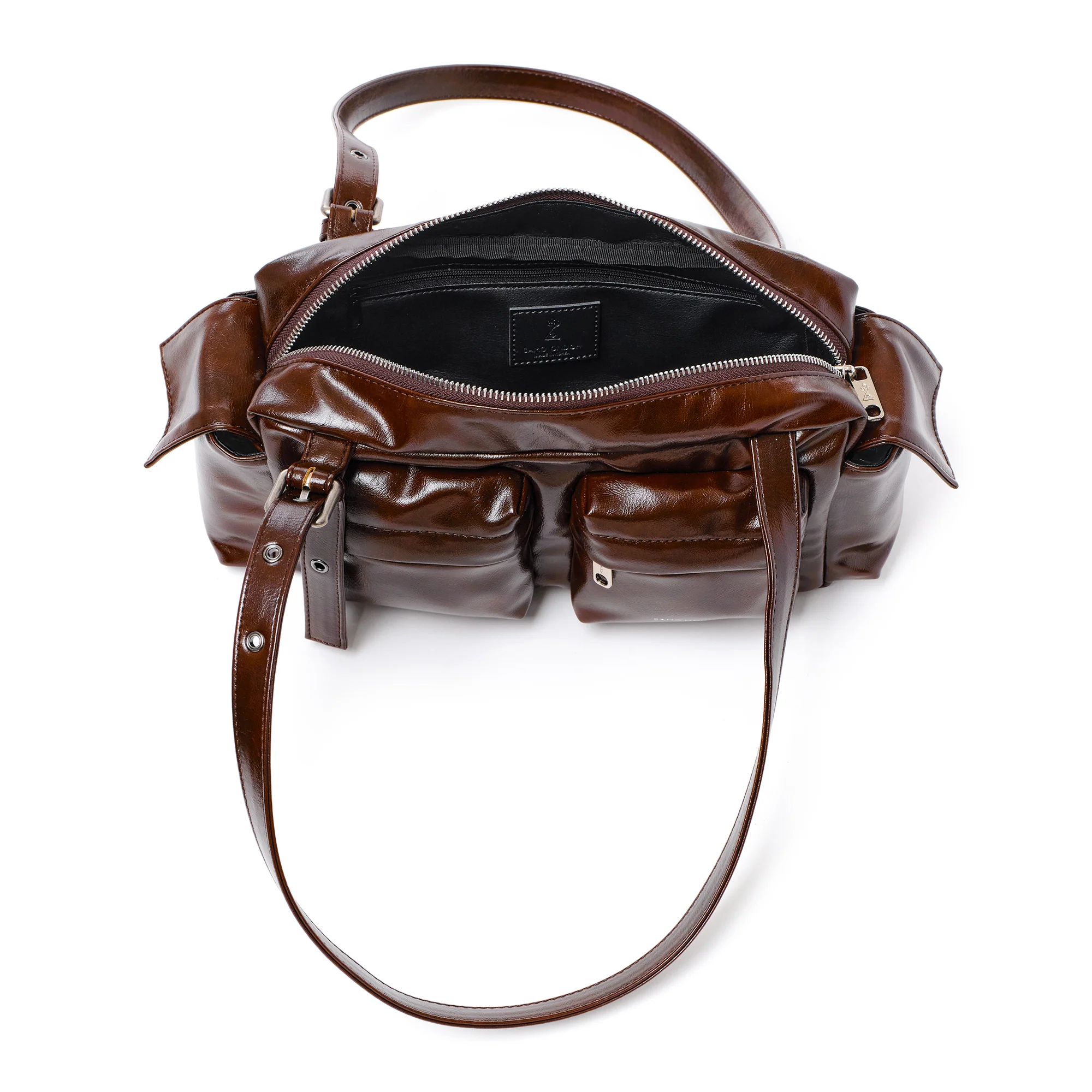 pocket utility bag M vampire walnut - Image 4