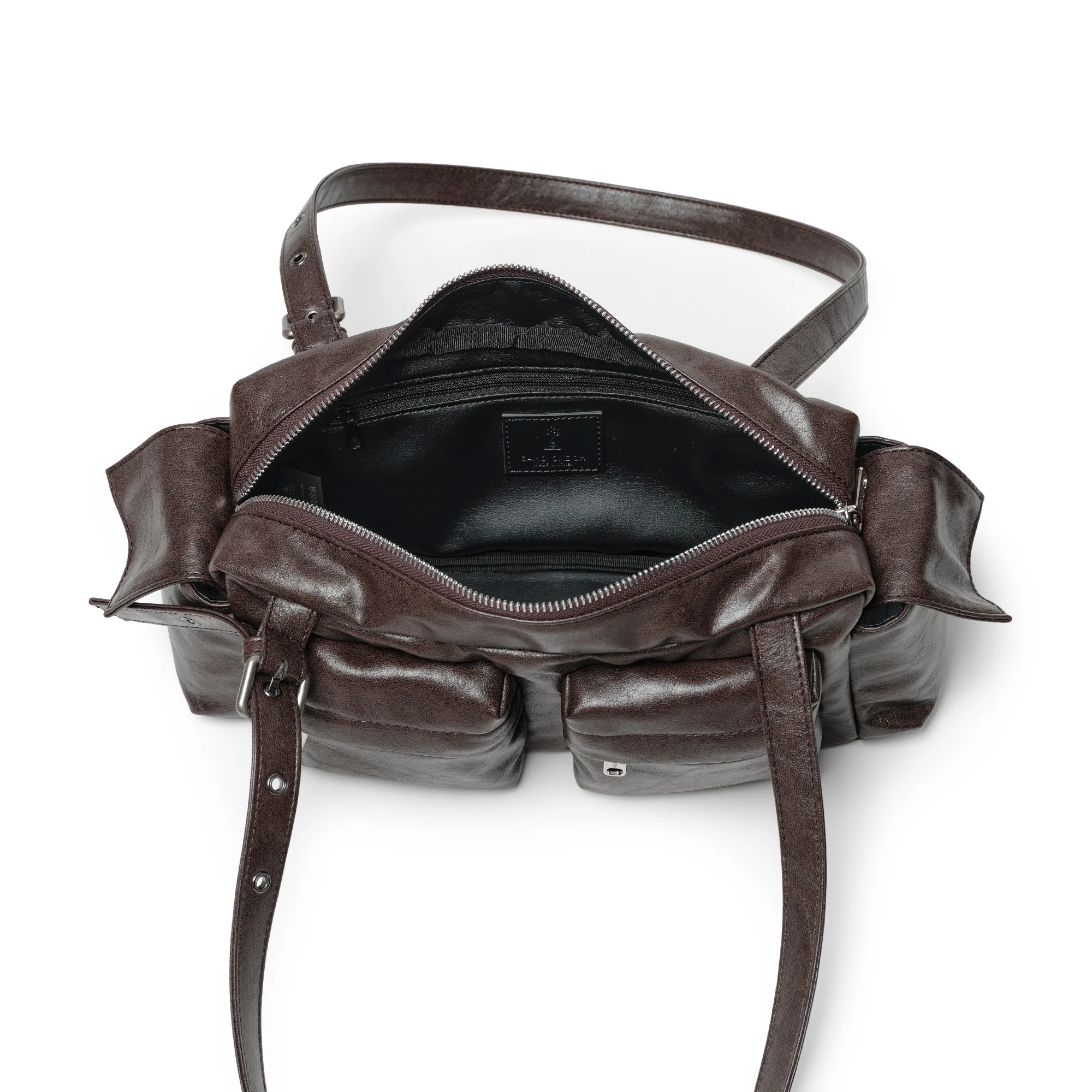 pocket utility bag M veg cocoa - Image 4
